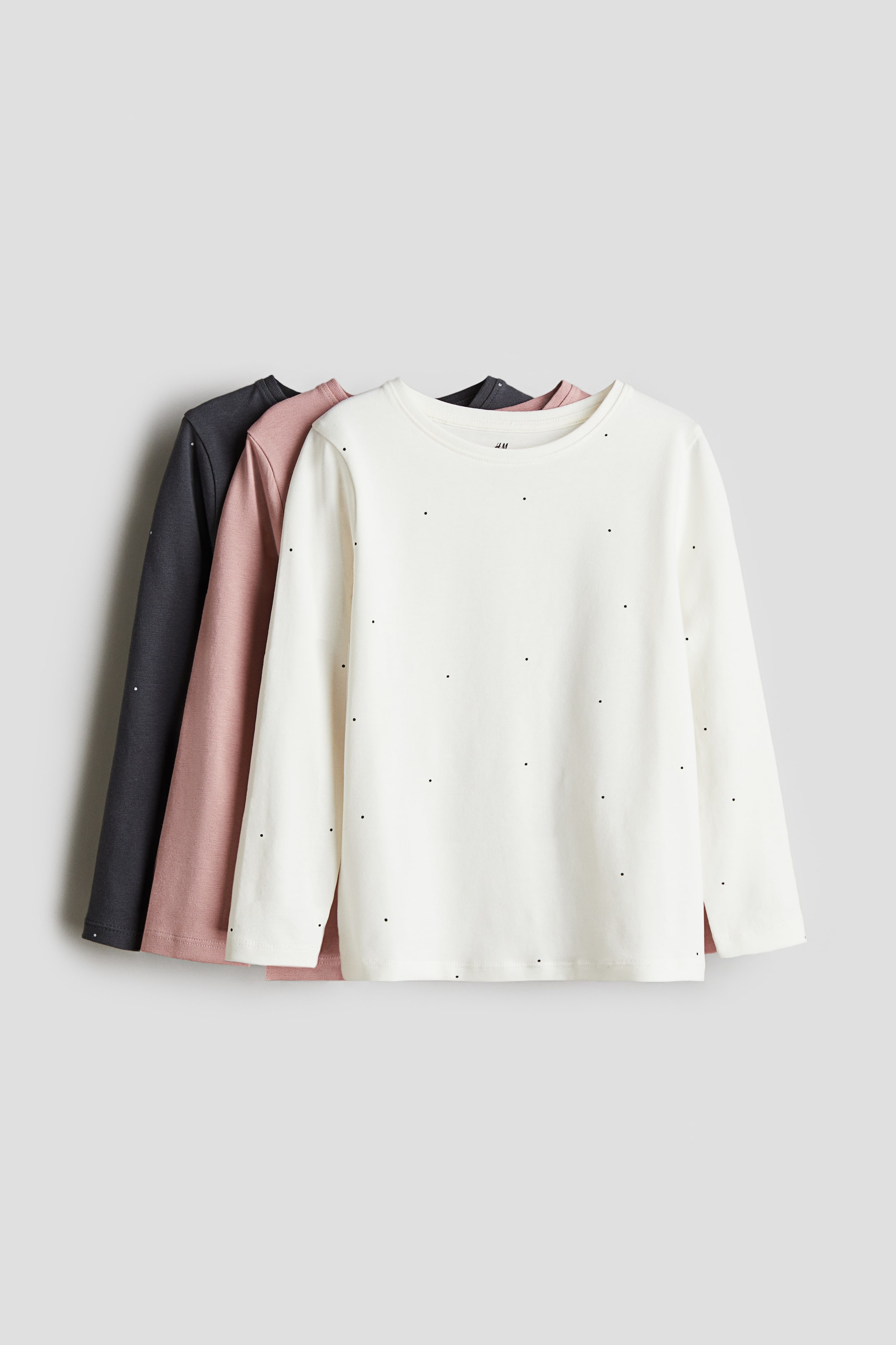 3-pack Long-sleeved Tops