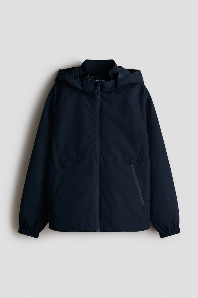 Water-Repellent Shell Jacket - Navy blue/Khaki green/Dark brown/Black/Khaki green/Black - 1