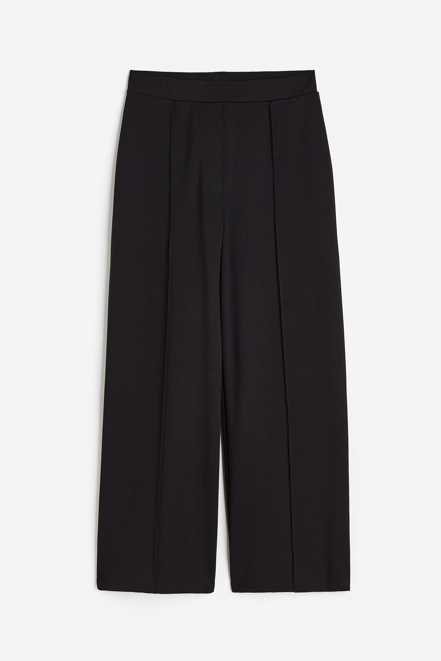 Wide Tailored Pants - Black/Beige/Bright blue - 1