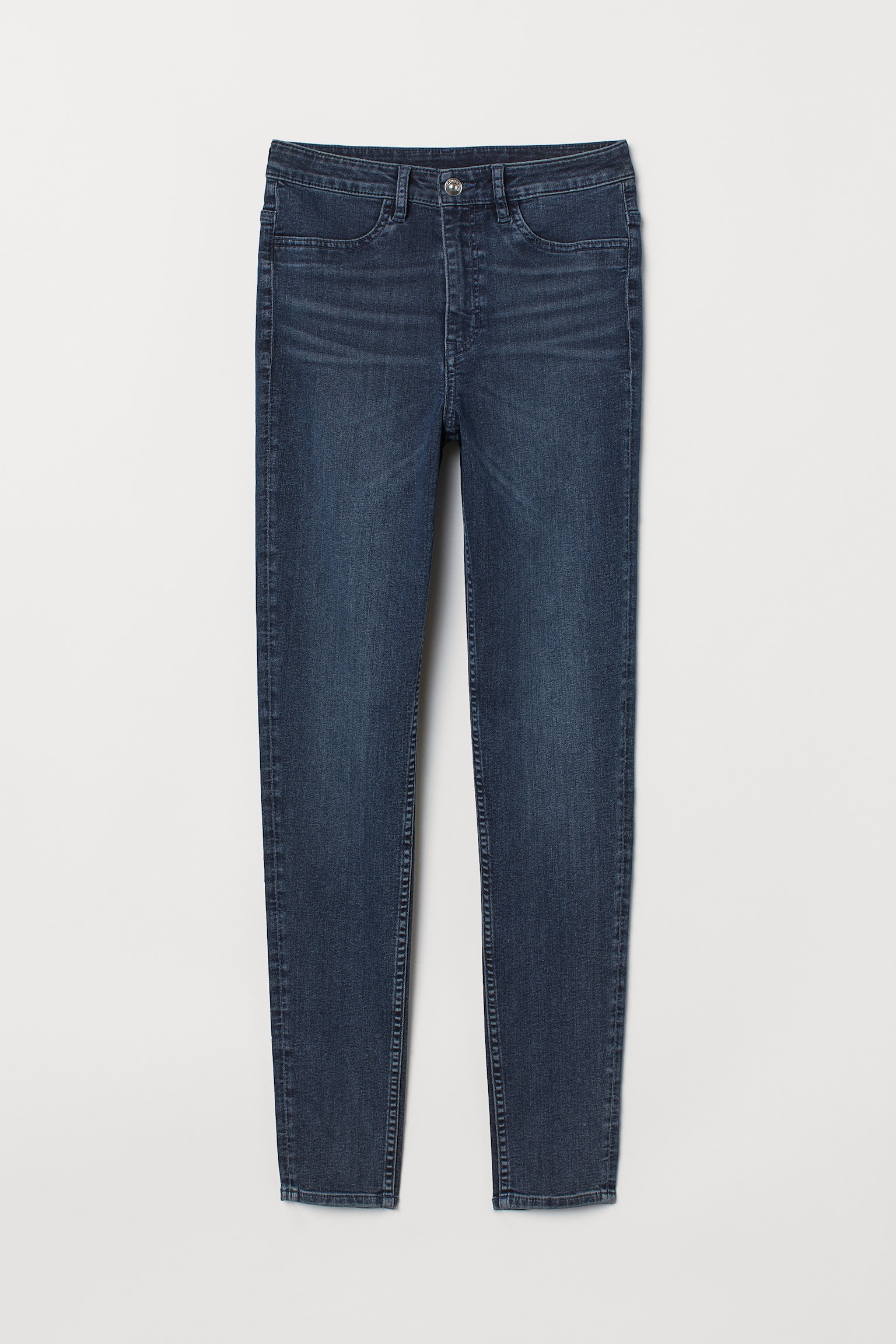 Super Skinny High Jeans - Dark denim blue