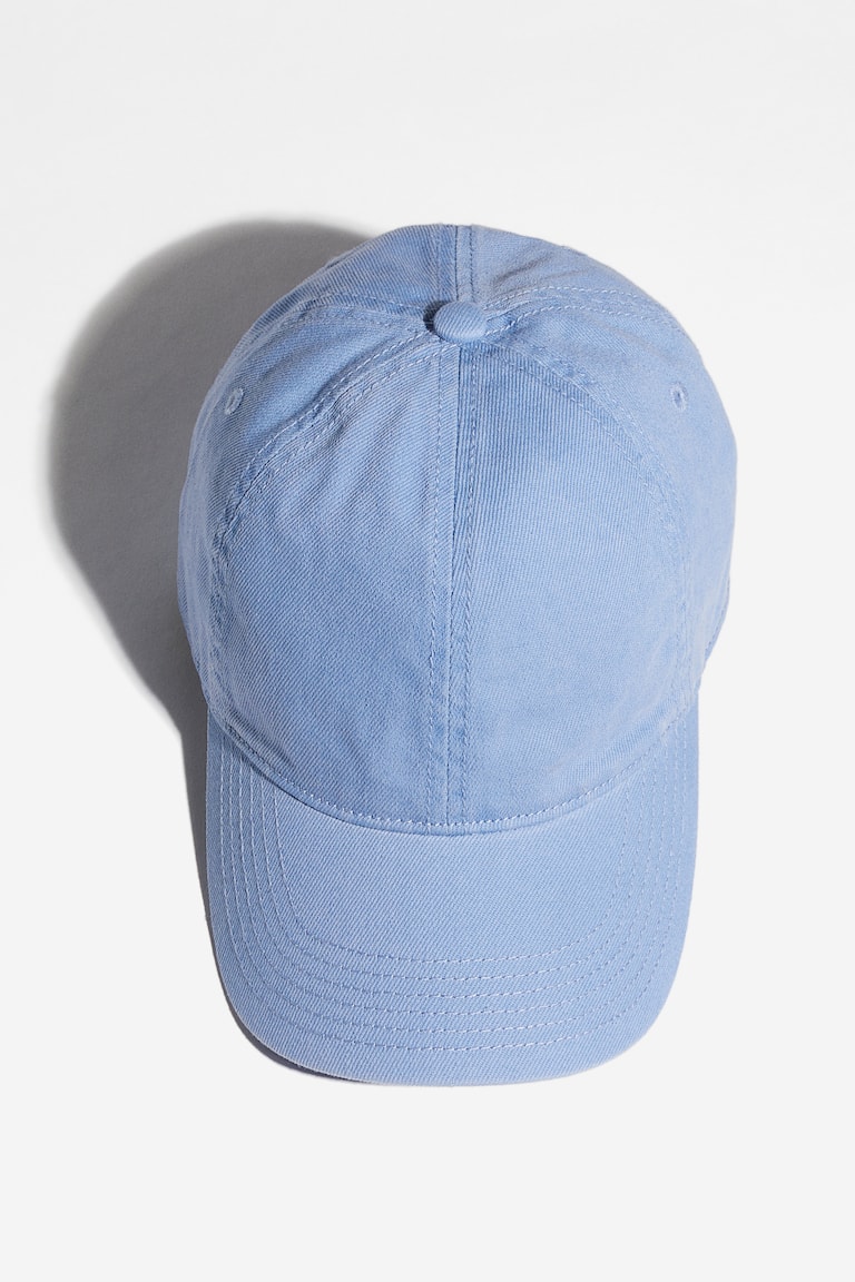 כובע מצחייה מג'ינס במראה משופשף