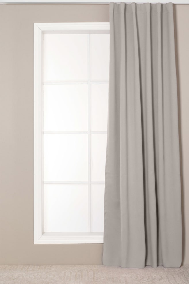 1-pack Gardinlängd Dokie - Ljusgrå/Brun/Roströd/Beige/Svart/Lila - 1