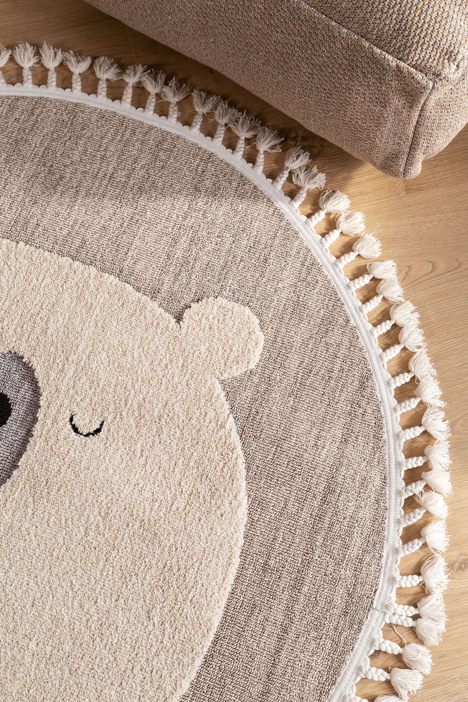 Kindervloerkleed Momo - Beige/Crème - 4