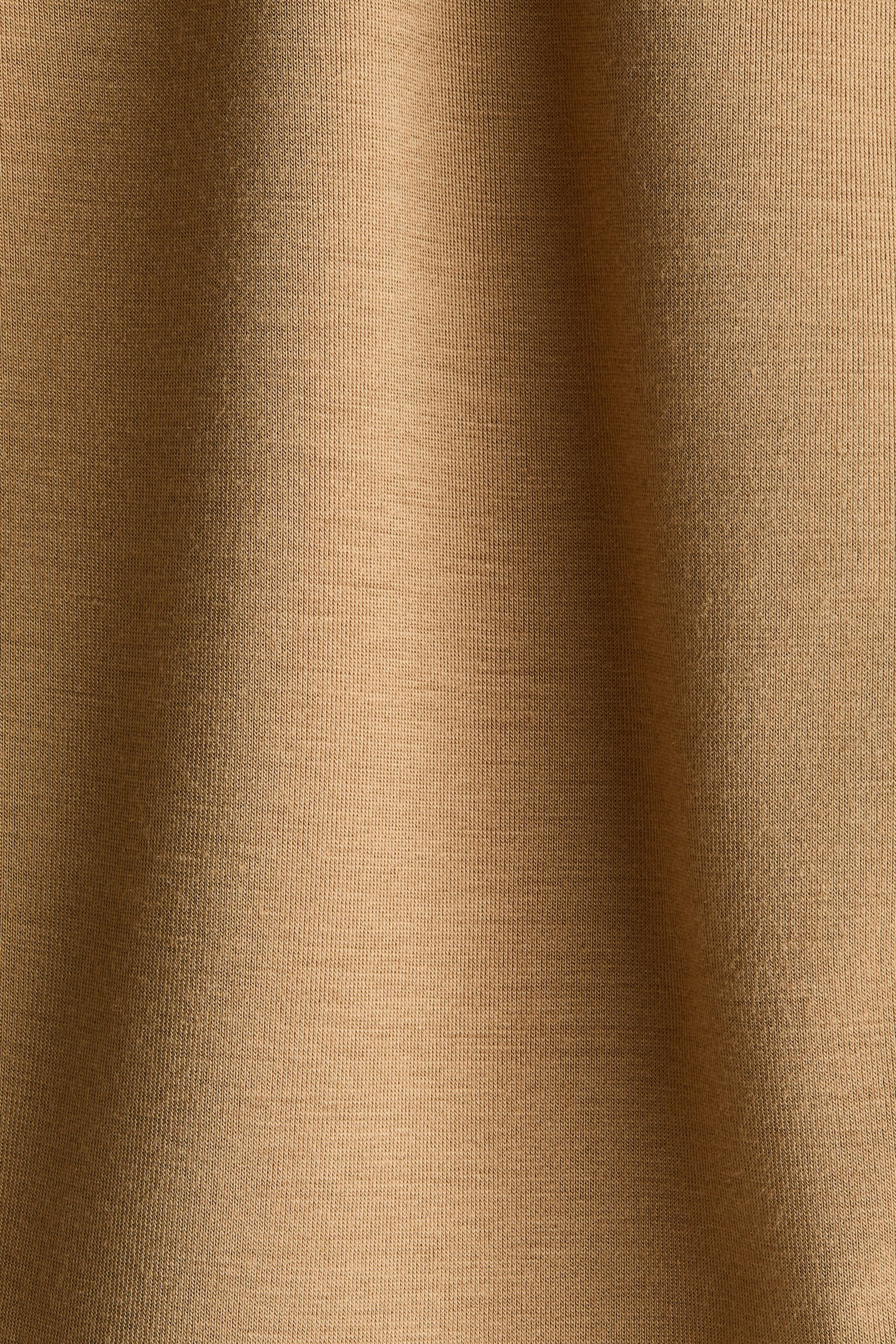 חולצת ג'רזי נשפכת עם צעיף - בז' כהה/ירוק כהה/שחור - 4