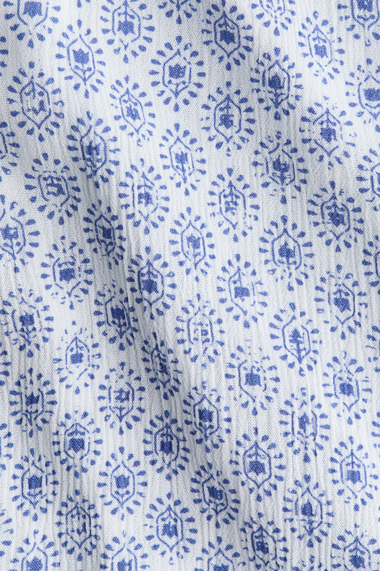 Pantaloni cu elastic în talie - Alb/motive albastre/Negru/Albastru-deschis/dungi/Negru/Bej/dungi/Albastru/dungi/Bleumarin/flori - 4