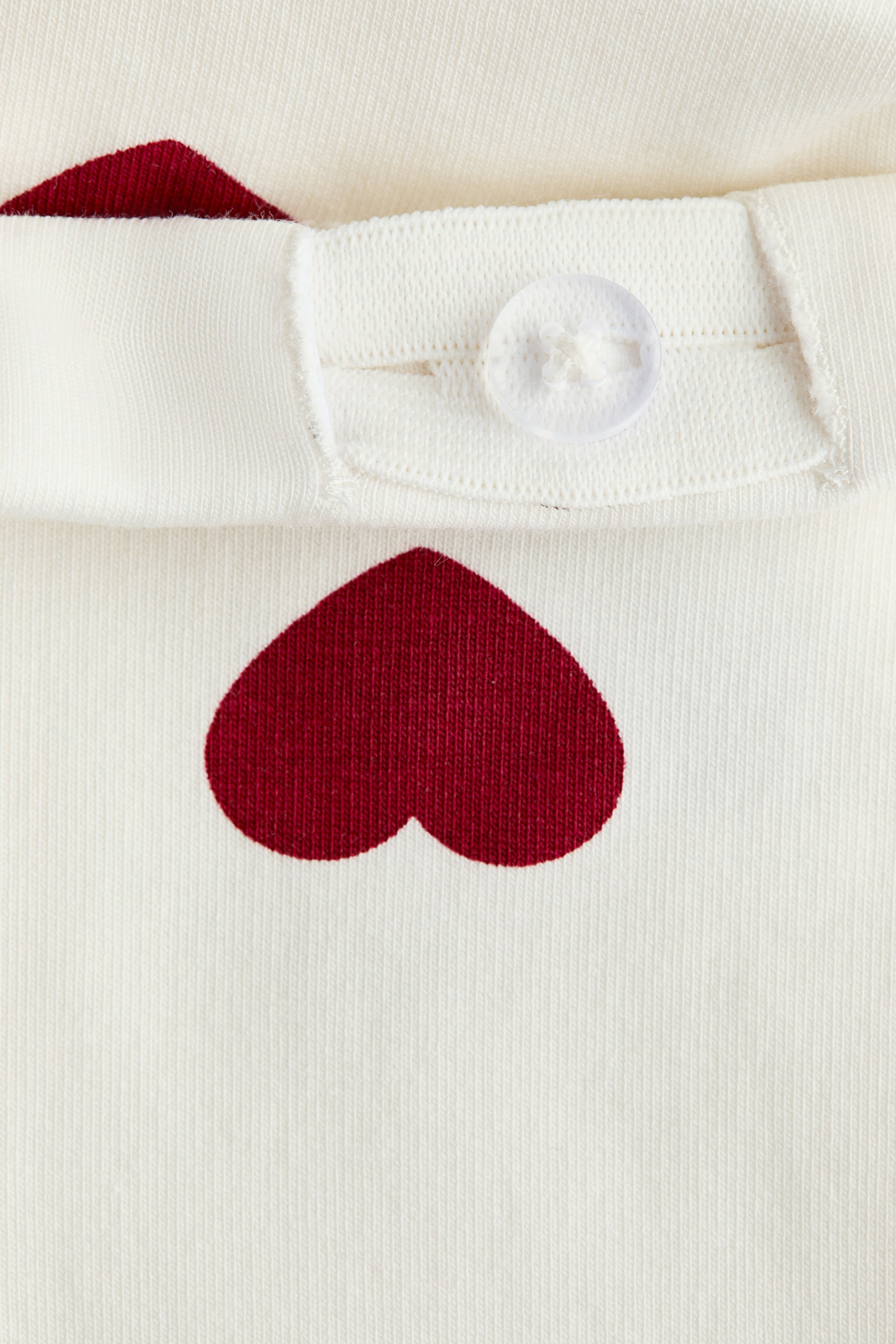 Brushed-inside leggings - White/Hearts/Light pink/Black/White/Hearts/Light purple/Light pink/Hearts/Dusty pink/Leopard print/Light purple/Leopard print/Beige/Leopard print/Dark grey/Hearts/Dusty green/Hearts/Light green/Hearts/Dark dusty pink/Hearts/Red/Hearts - 2