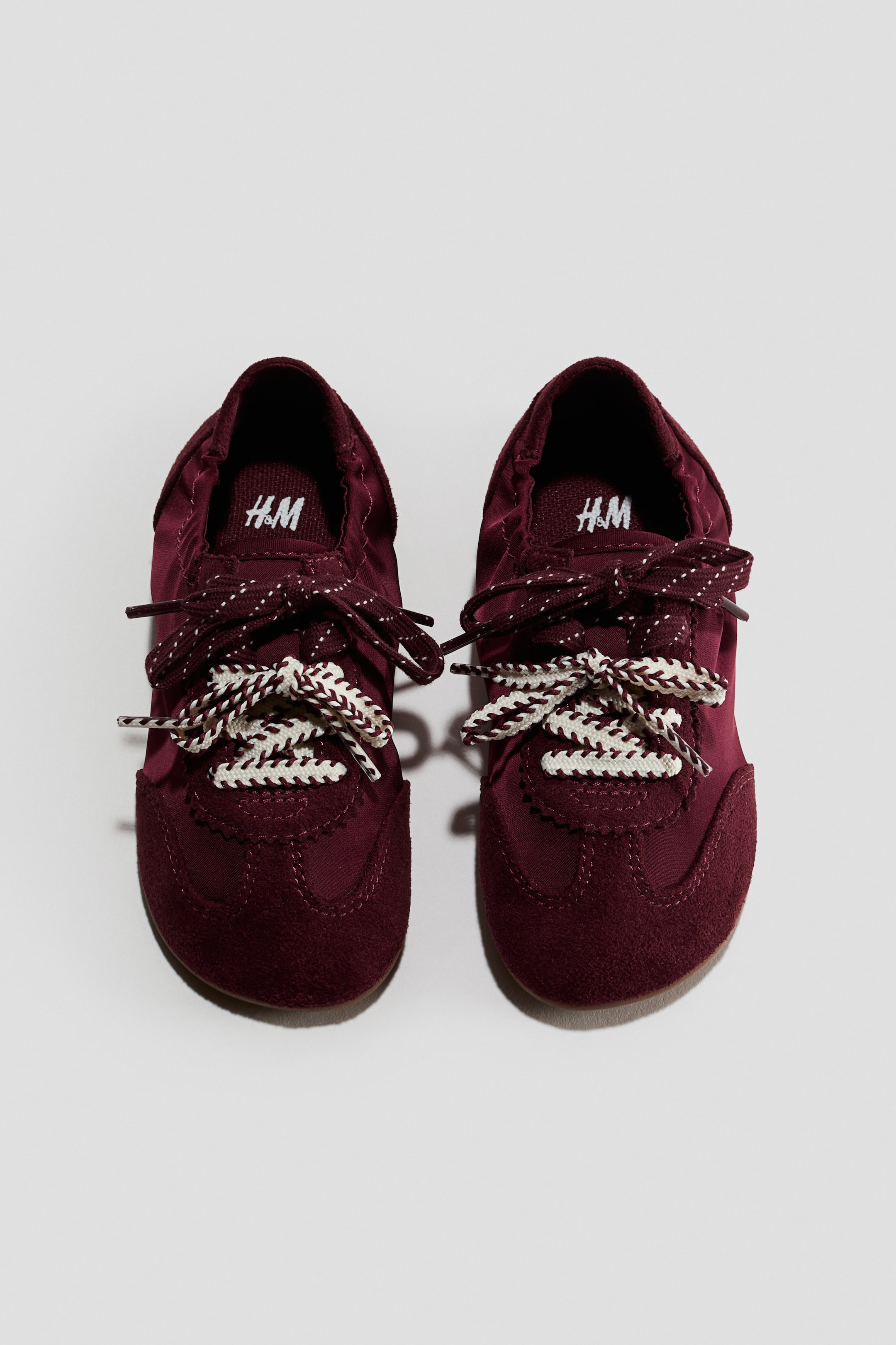 View larger image: Barefoot trainers - Dark plum red - Kids | H&M 1