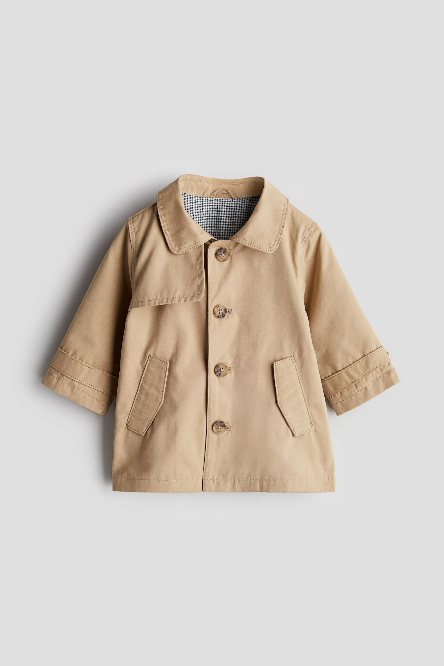 Trench coat - Beige - 1