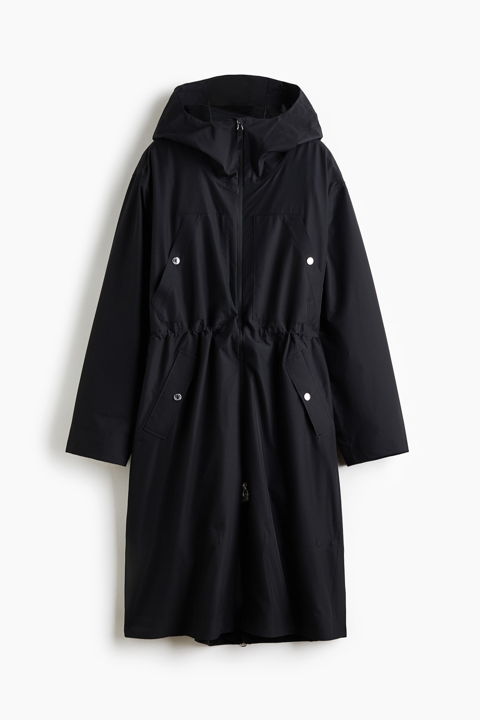 Waterproof raincoat - Black/Brown