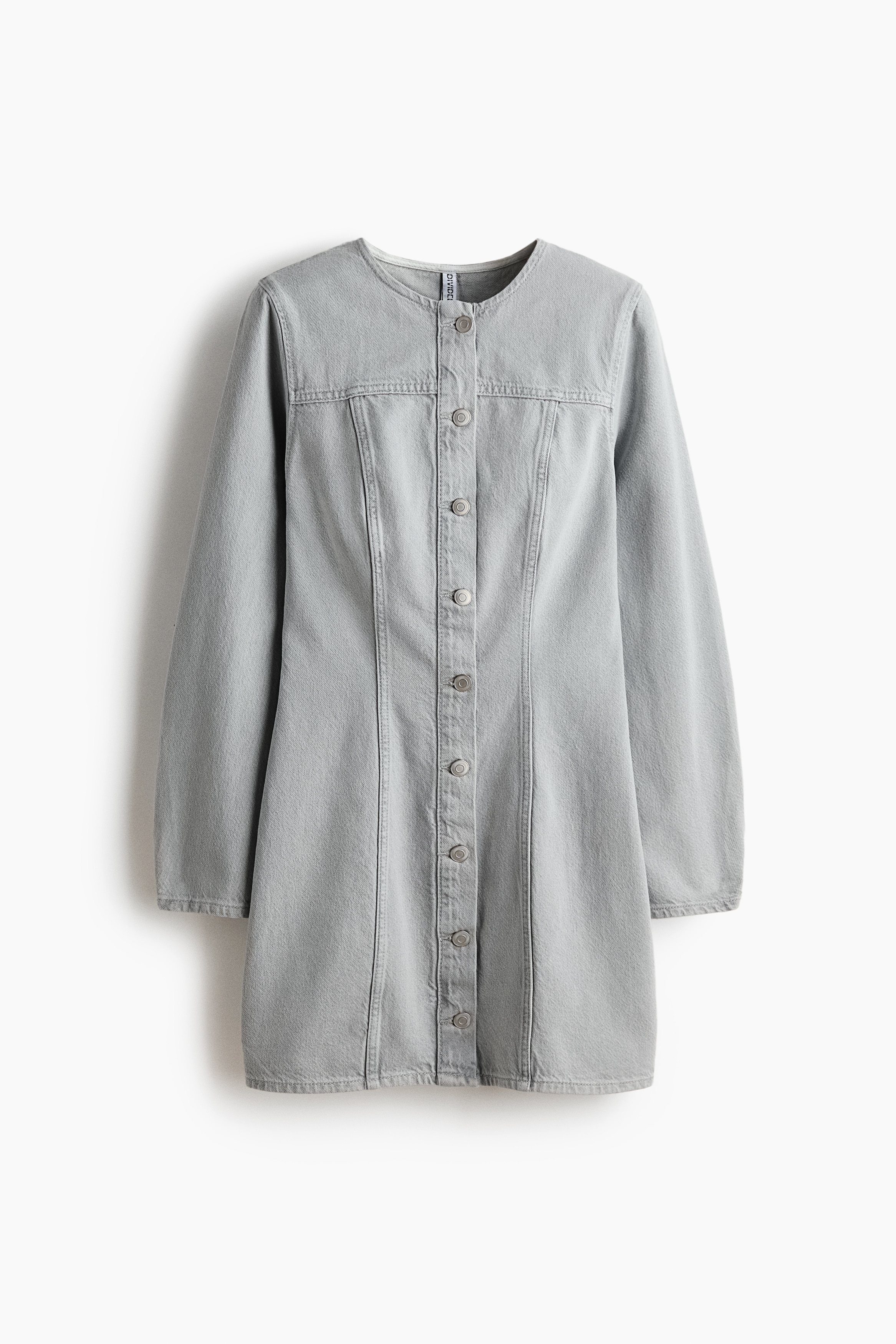 Jeanskleid - Hellgrau