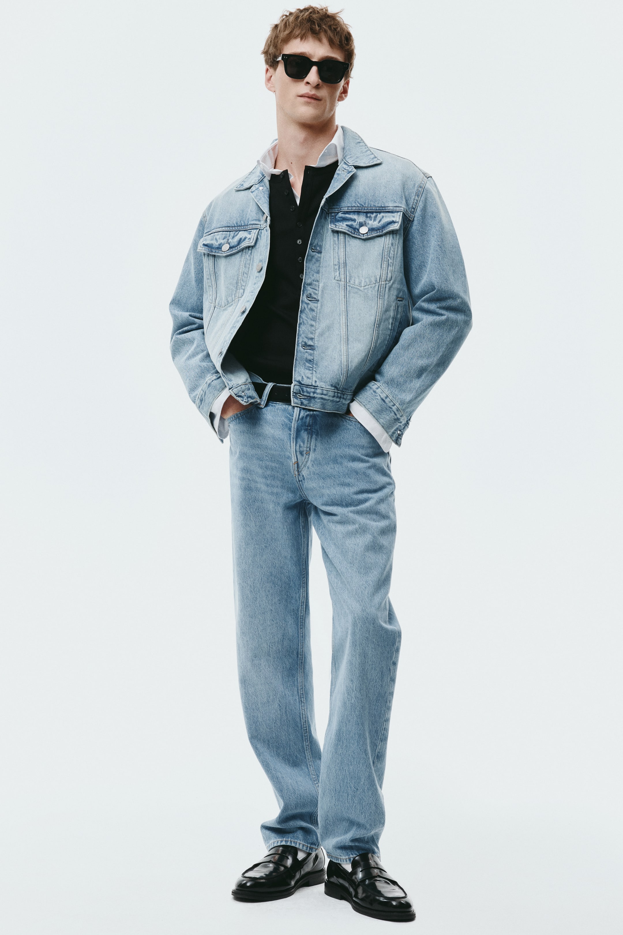 Ver imagen más grande: Original Straight Jeans - Azul denim claro - HOMBRE | H&M ES 1