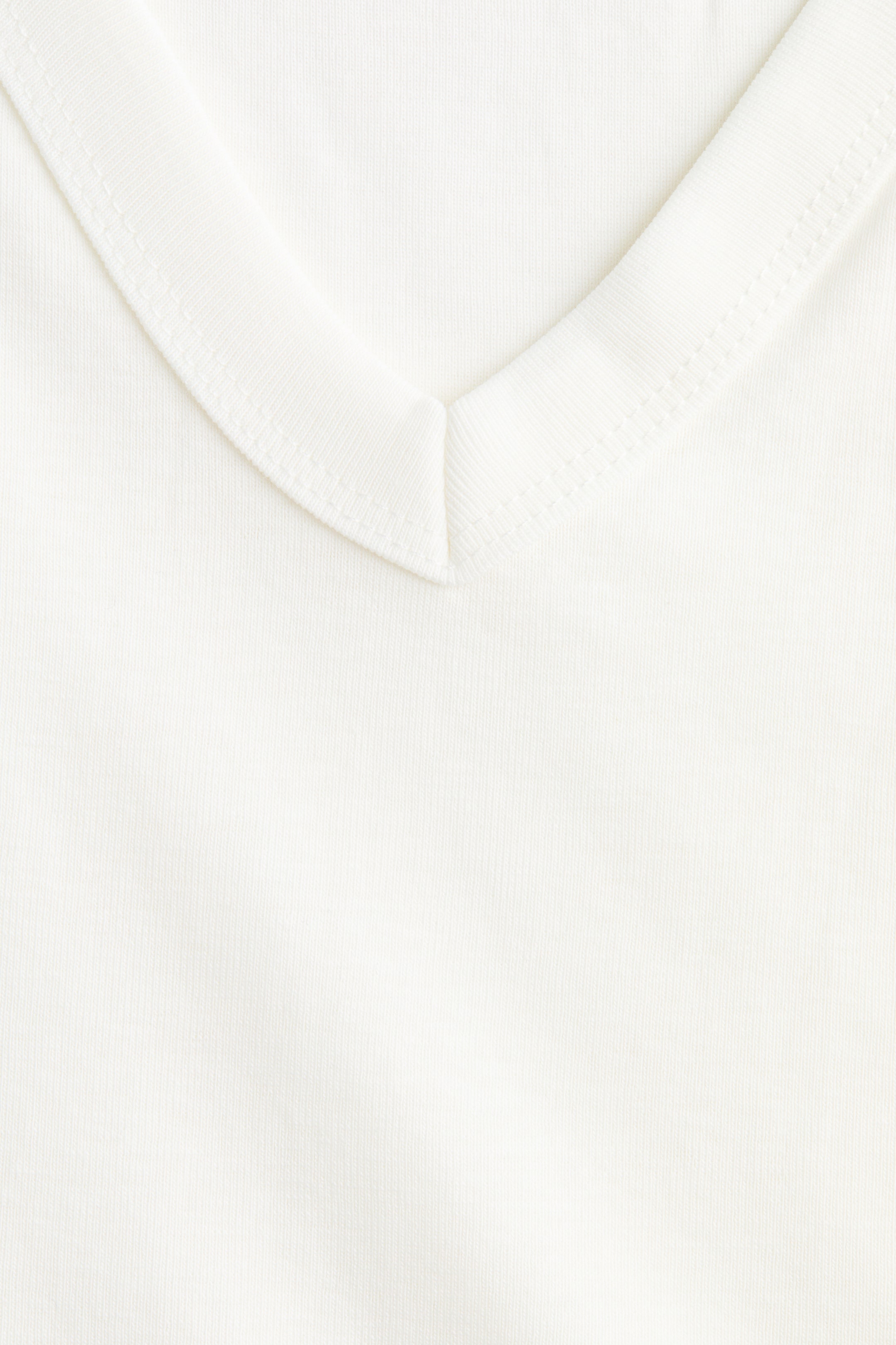 Ribbed V-Neck Tank Top