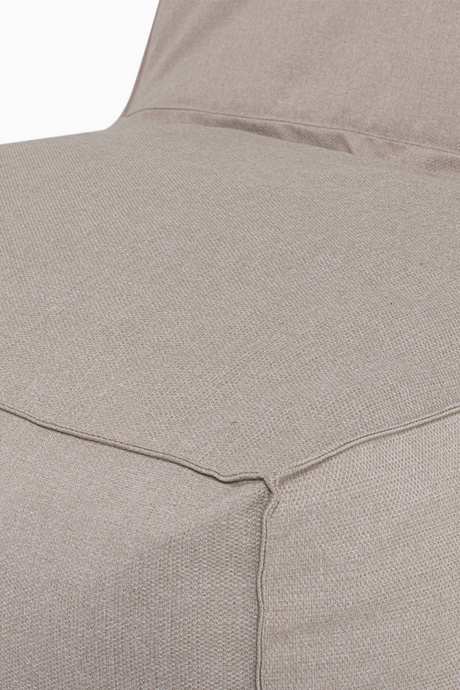 Fauteuil Lounge De Jardin Velora - Naturel - 3