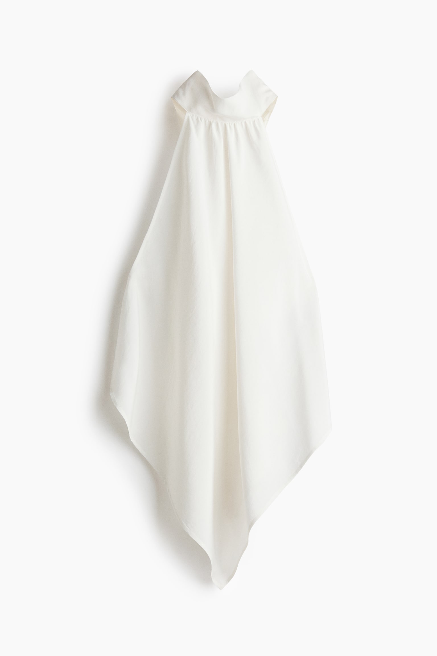 Halterneck Top - White - 1