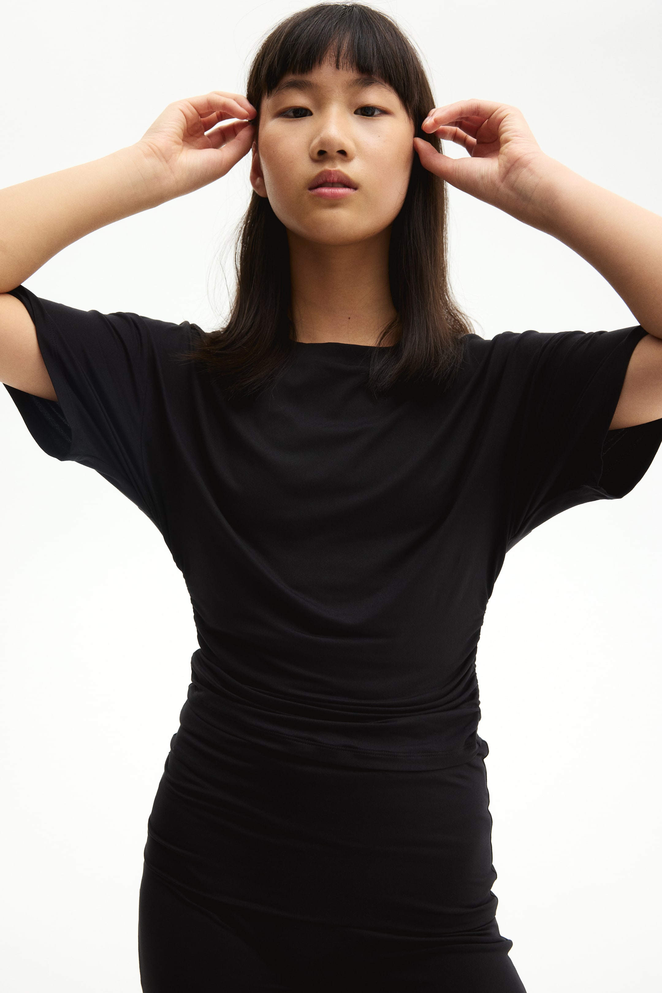 Ampliar la imagen: Sports top with SoftMove™ - Negro - Kids | H&M MX 3