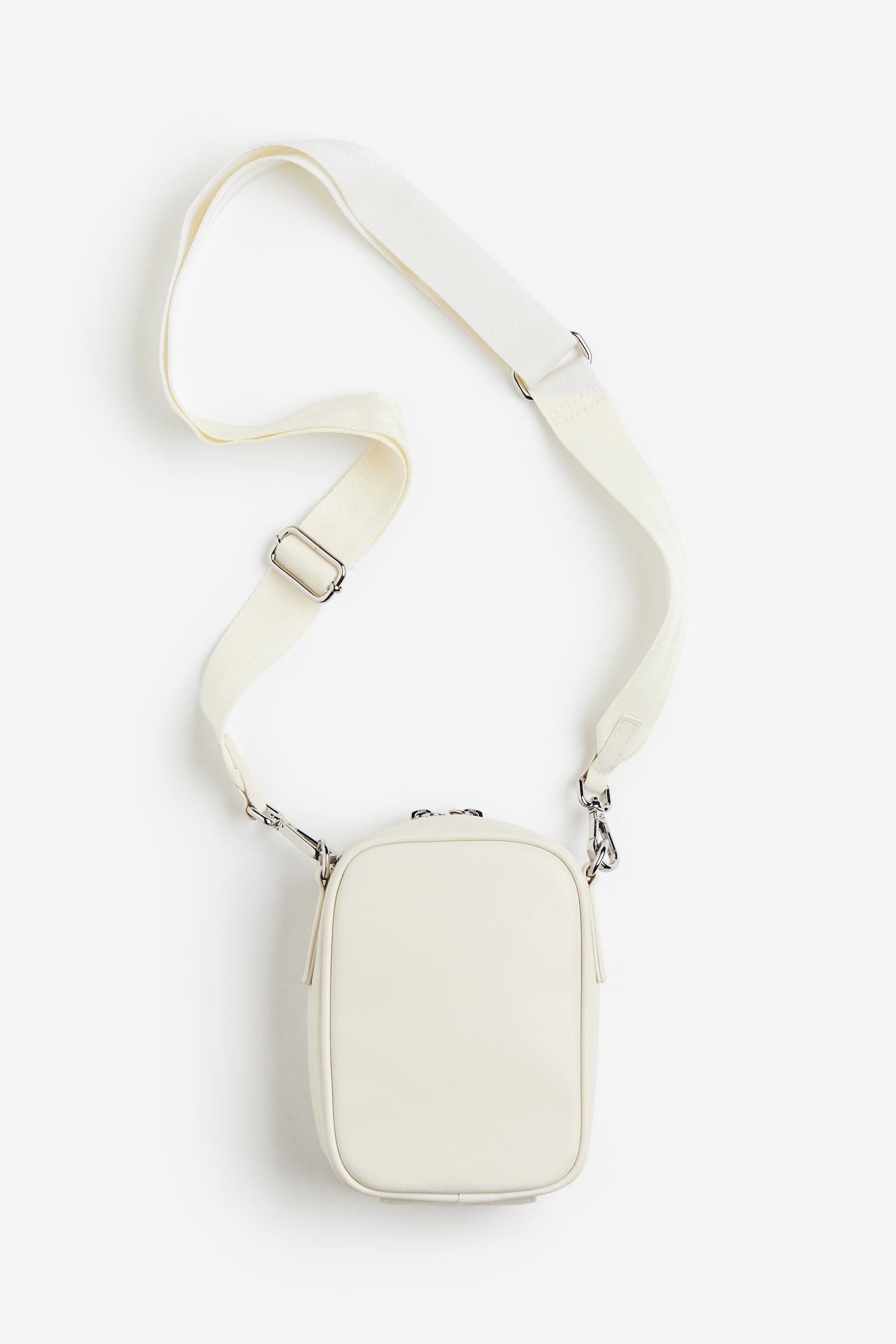 Mini Shoulder Bag - White/Black - 1