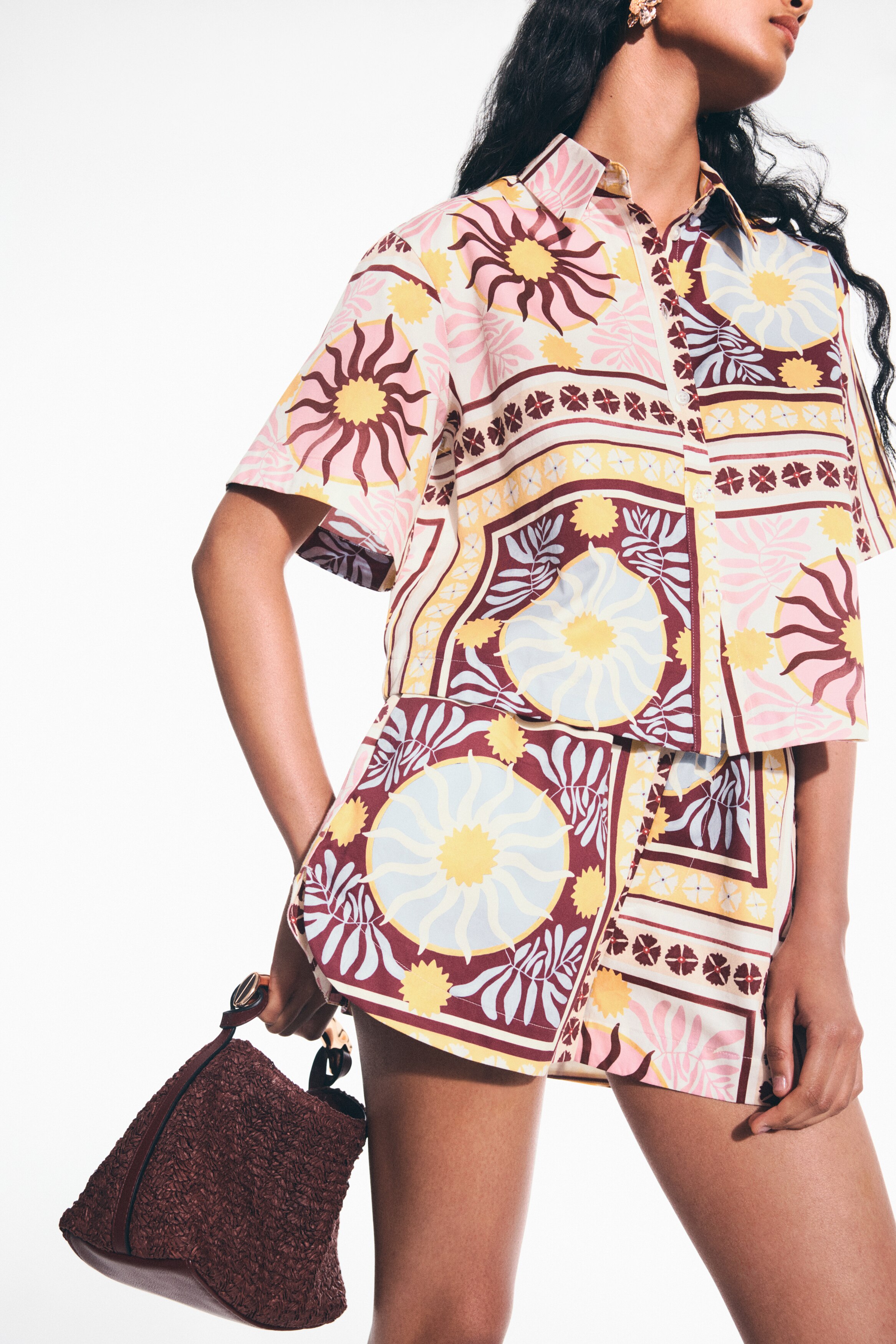 Patterned Poplin Shorts from H&M - $24.99