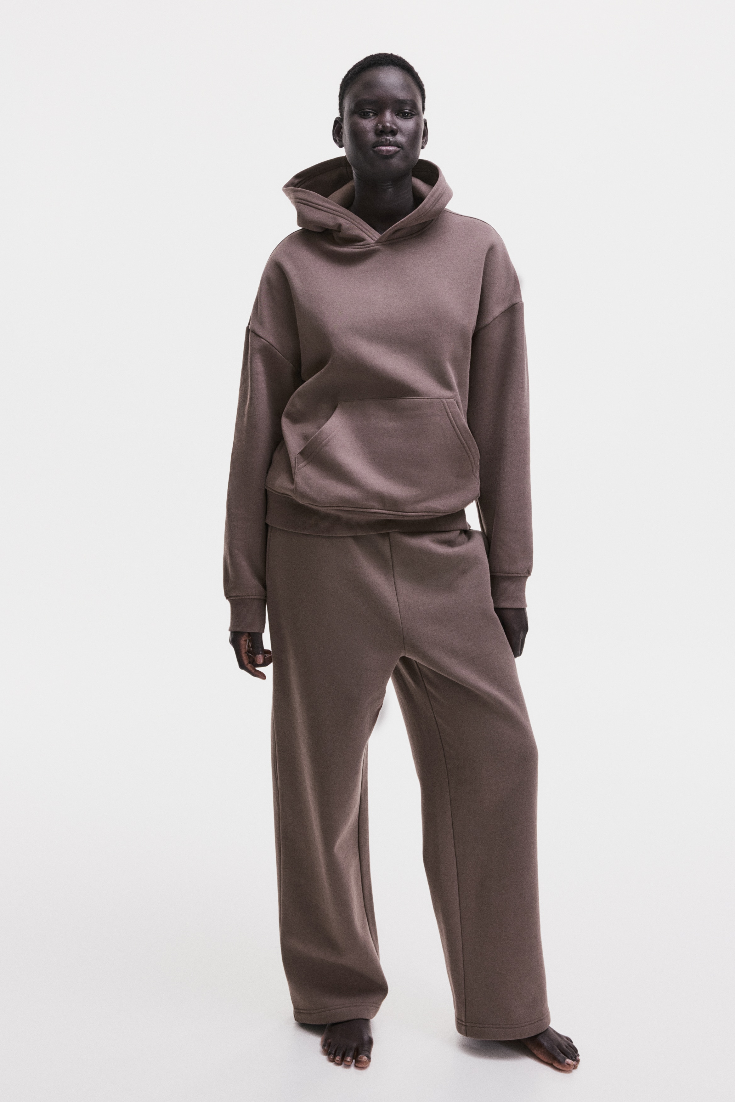 Sweatpants - Dark taupe - Ladies | H&M US