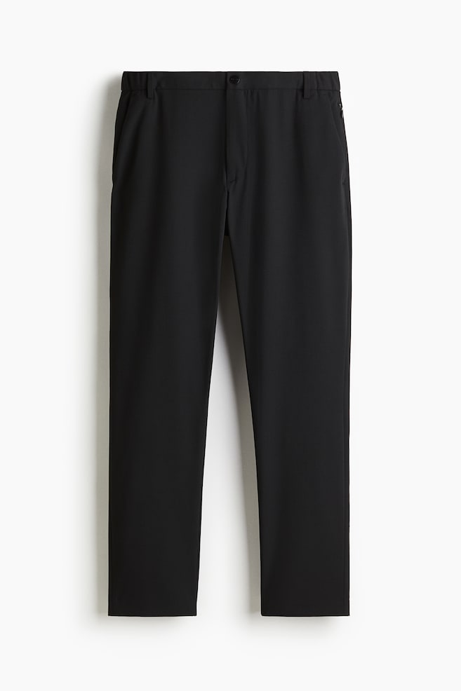 Slim-Fit Pants - Black/Dark gray/Gray - 1