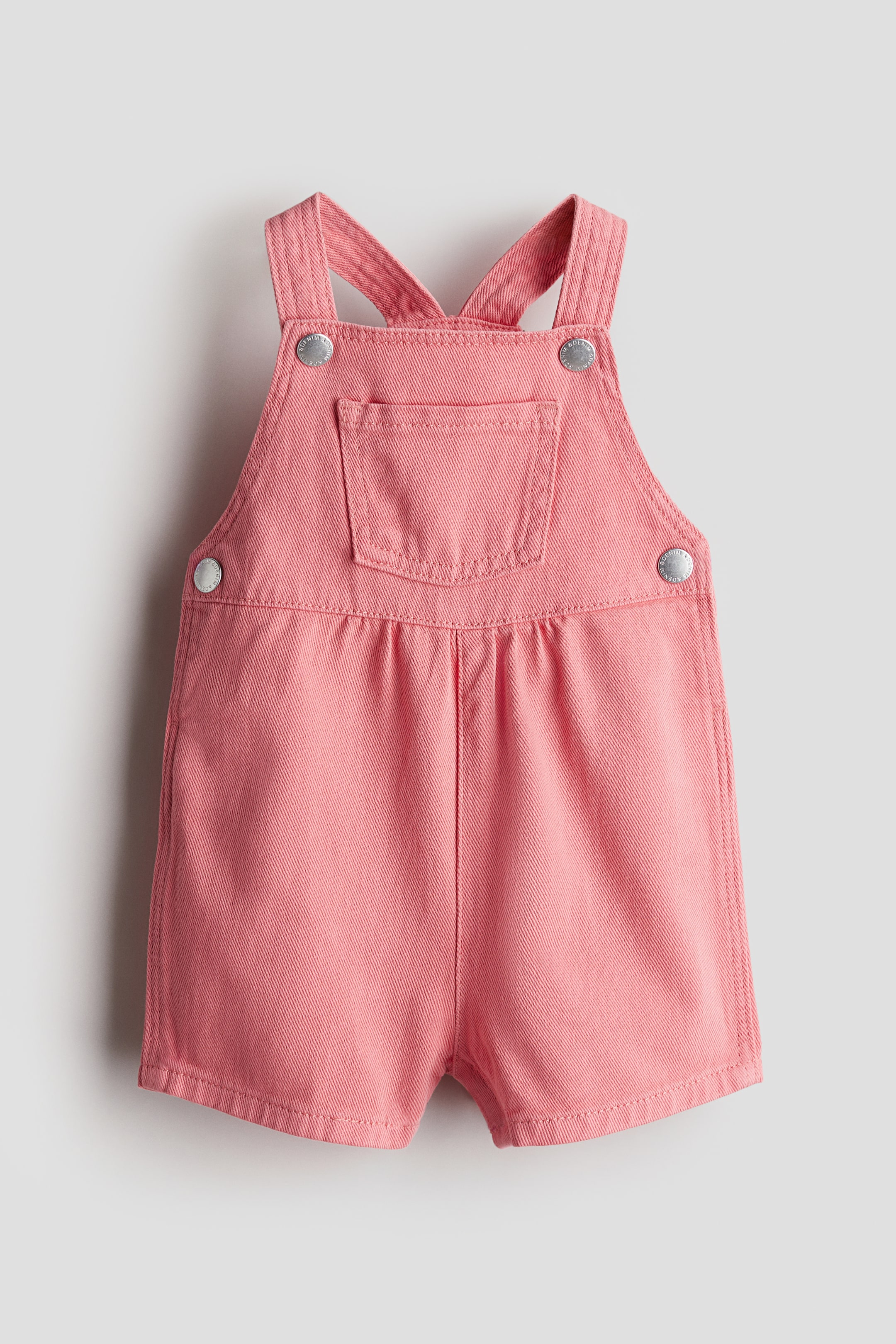 Denim Overall Shorts