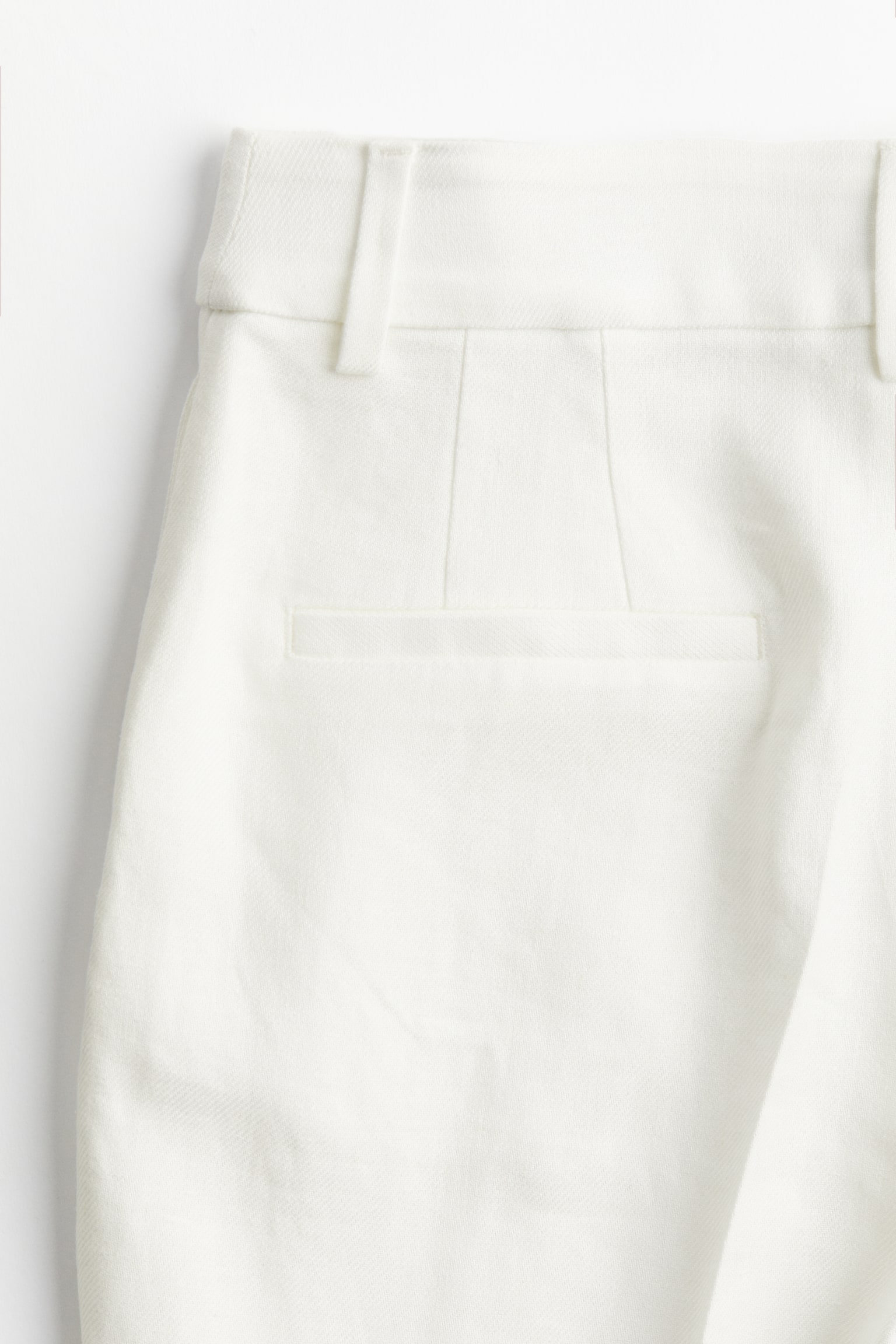 Linen Blend Pants - White/Light beige/Light pink/Khaki green - 5