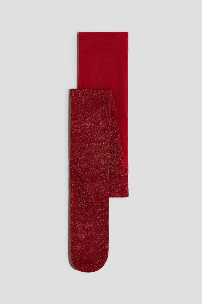 Collant scintillant - Rouge/scintillant/Noir/Gris clair/Blanc/scintillant - 1