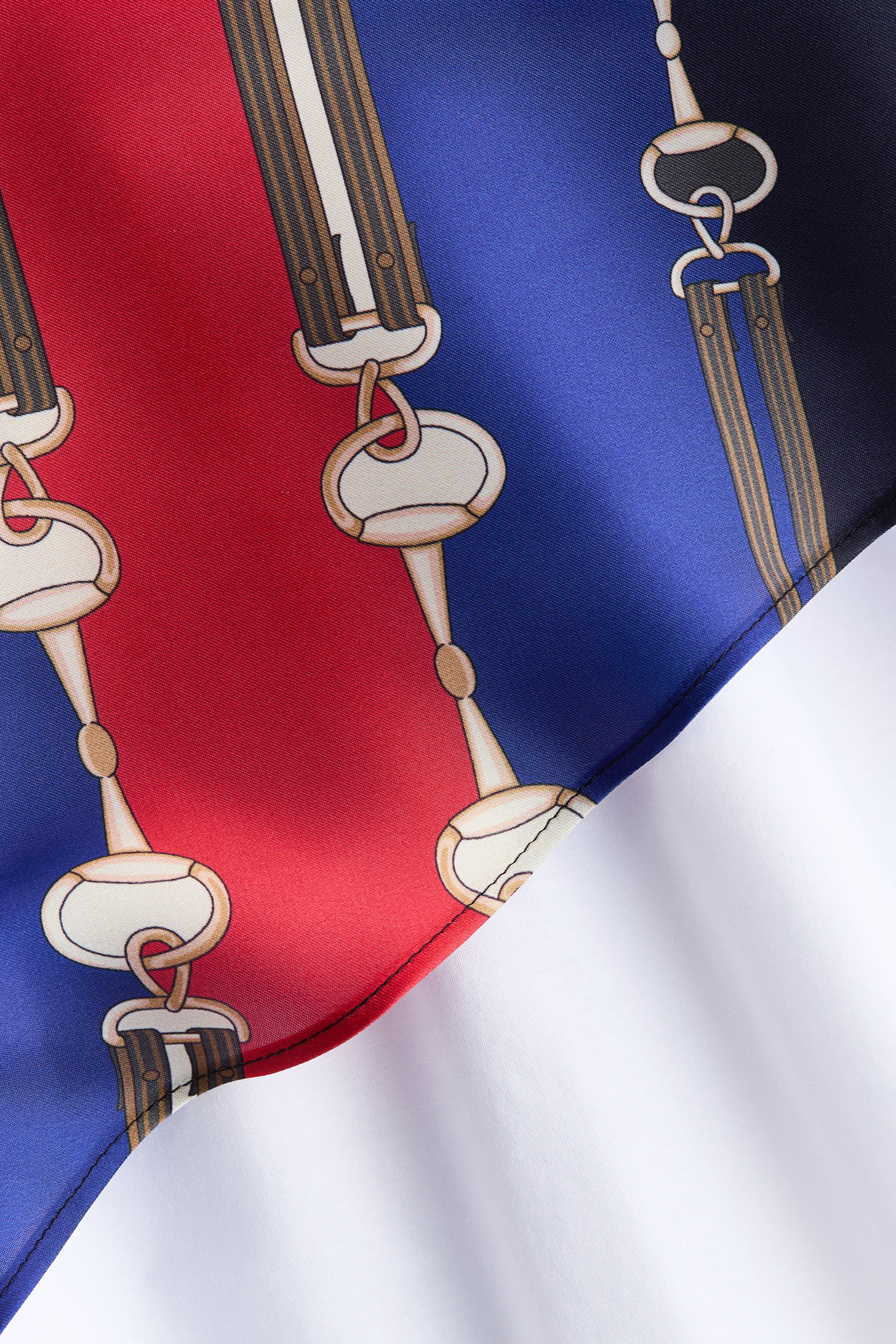 Jupe trapèze avec foulard
