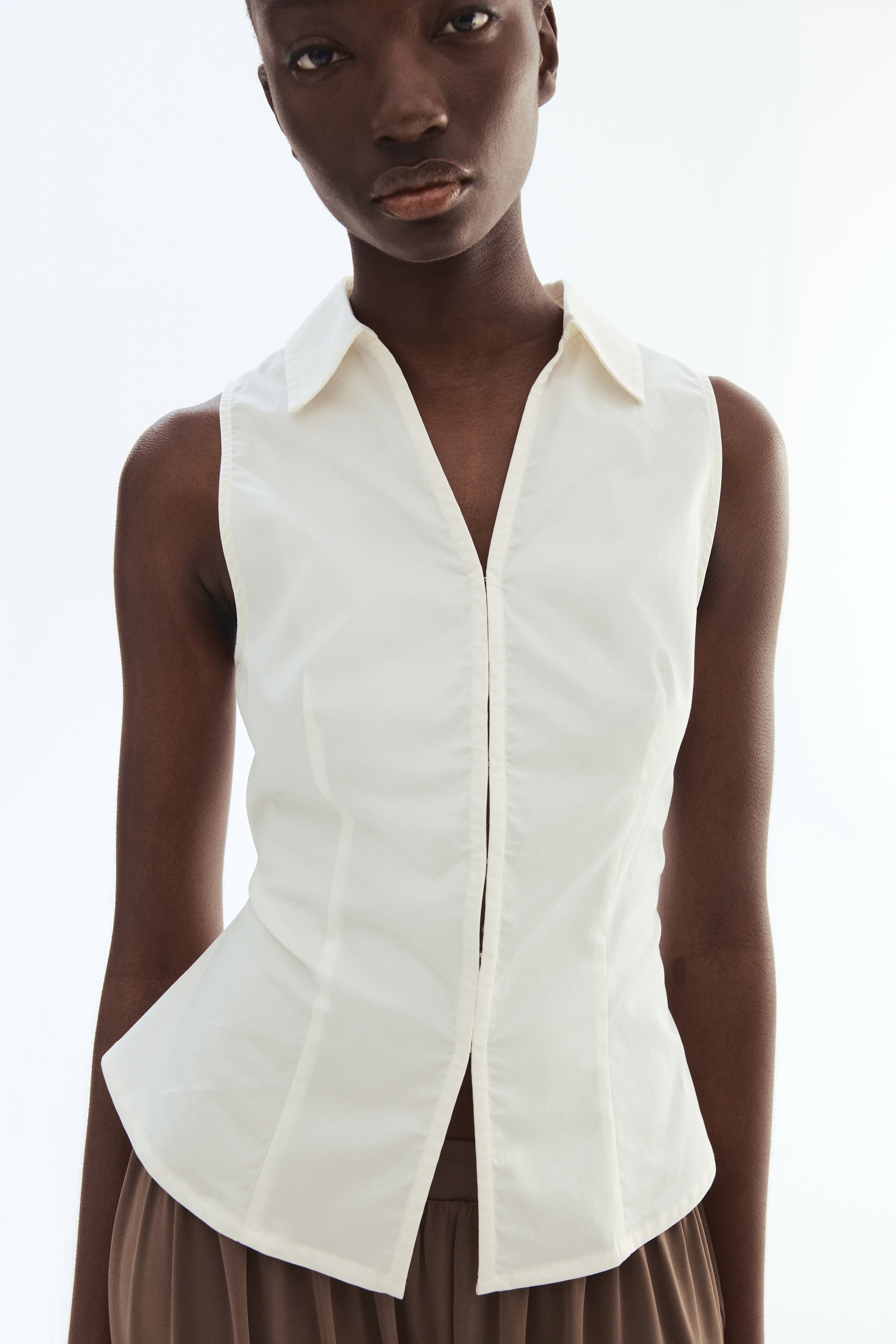 Sleeveless Cotton Shirt from H&M - $24.99