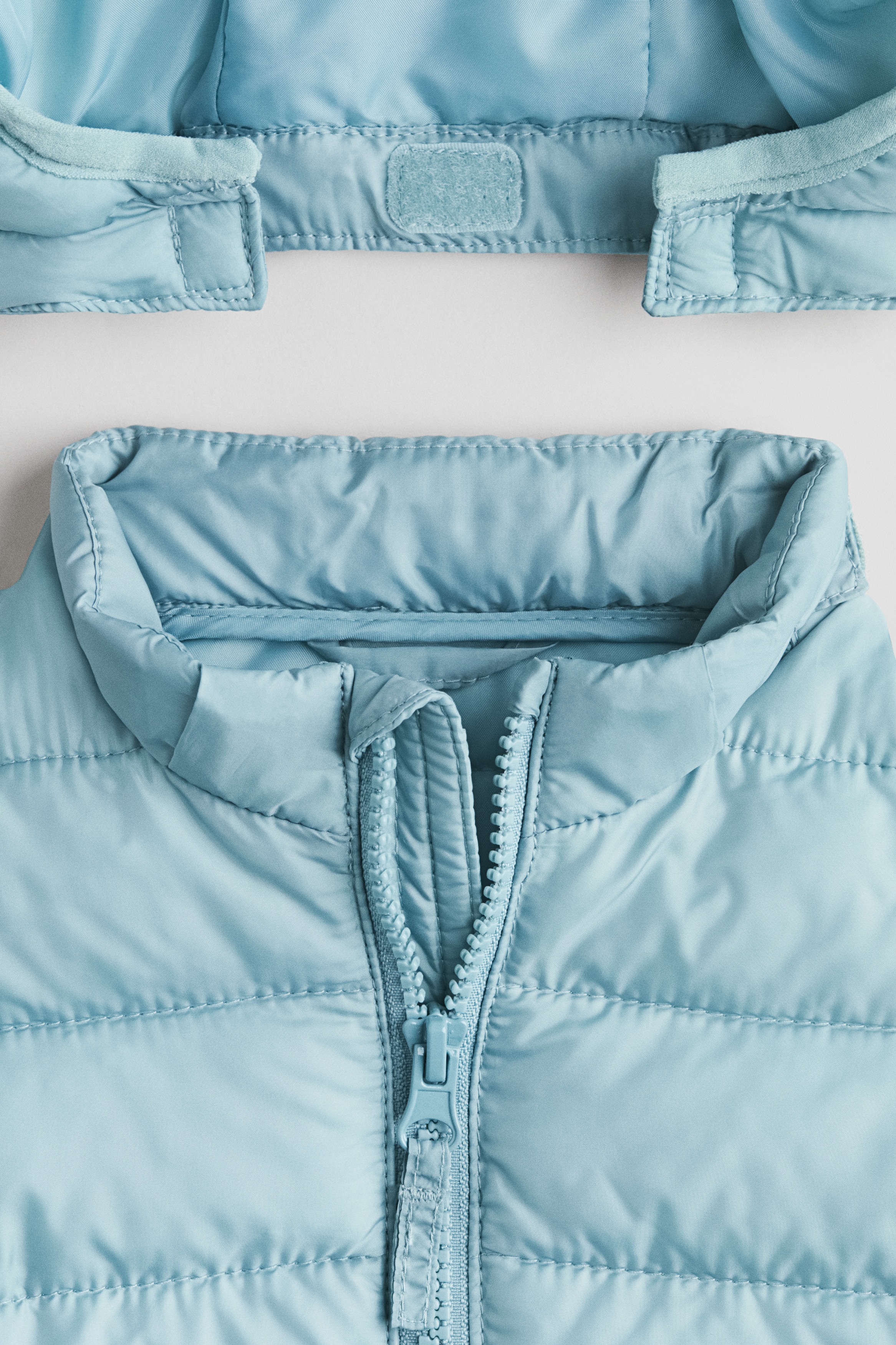 フーデッドパファージャケット - ダークグレー - Kids | H&M JP