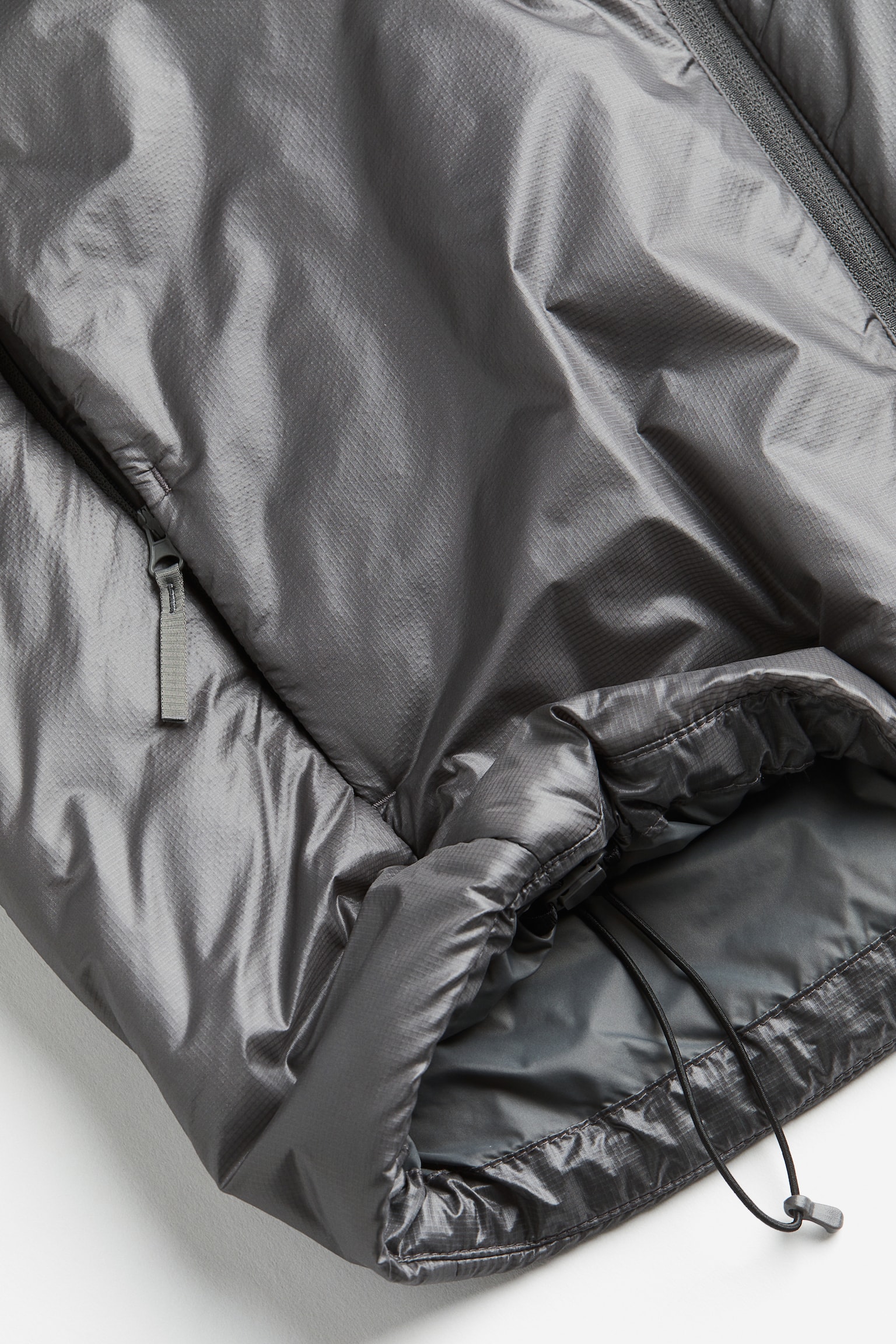 Regular Fit Insulated jacket in ThermoMove™ - Dark grey/Black - 6