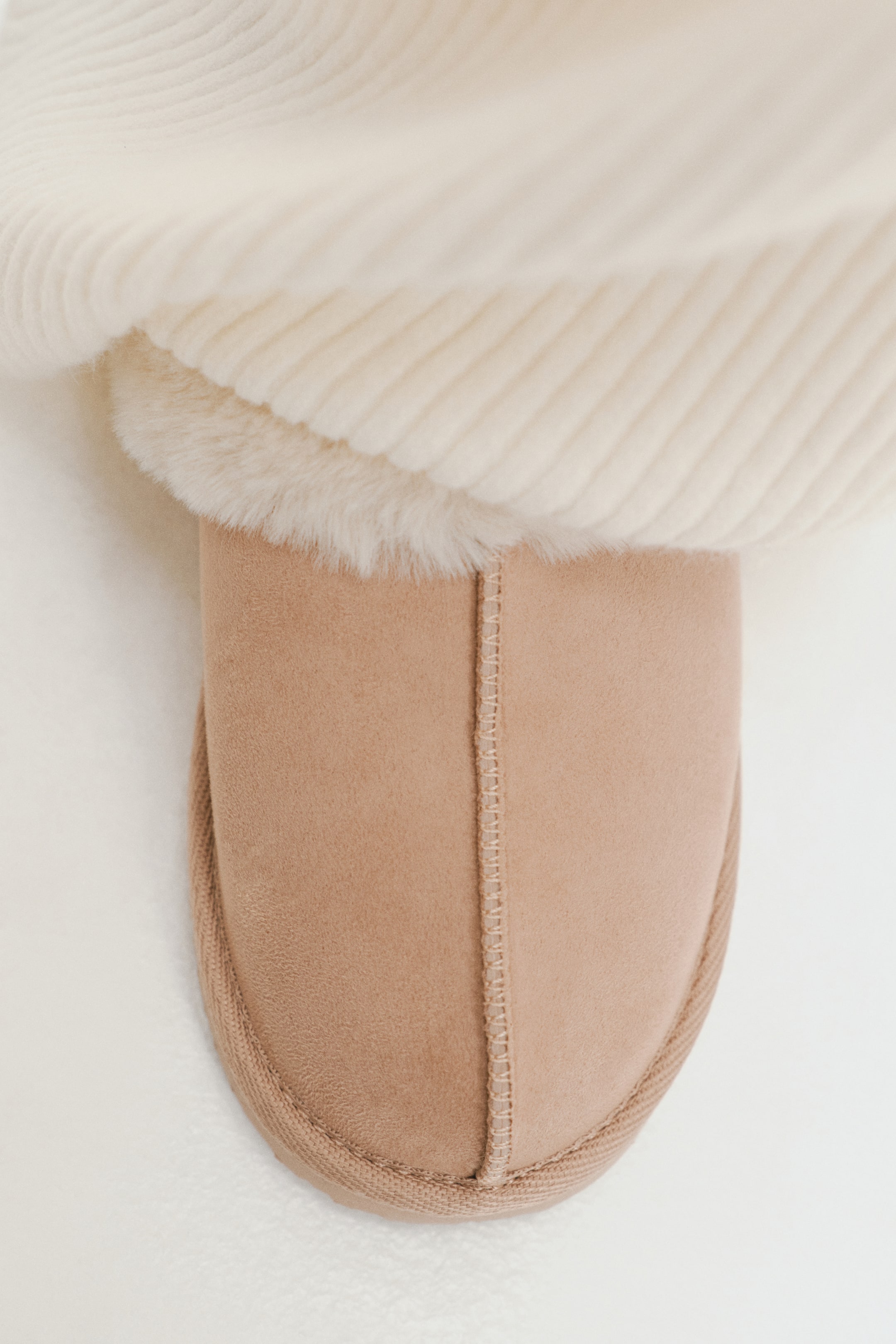 View larger image: Warm-Lined Slippers - Beige - Ladies | H&M CA 1