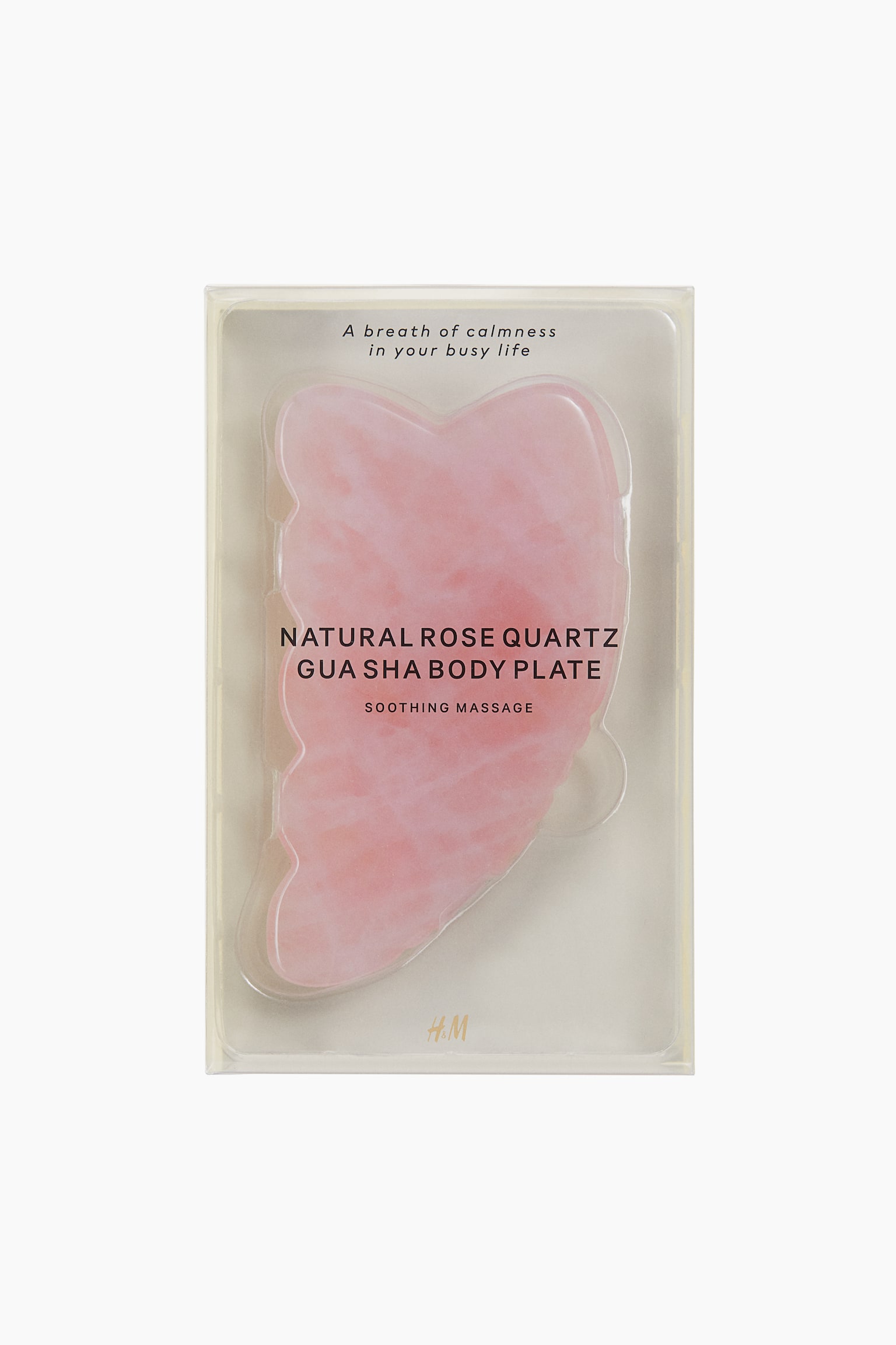 Gua Sha body tool - Pink/Rose quartz - 1