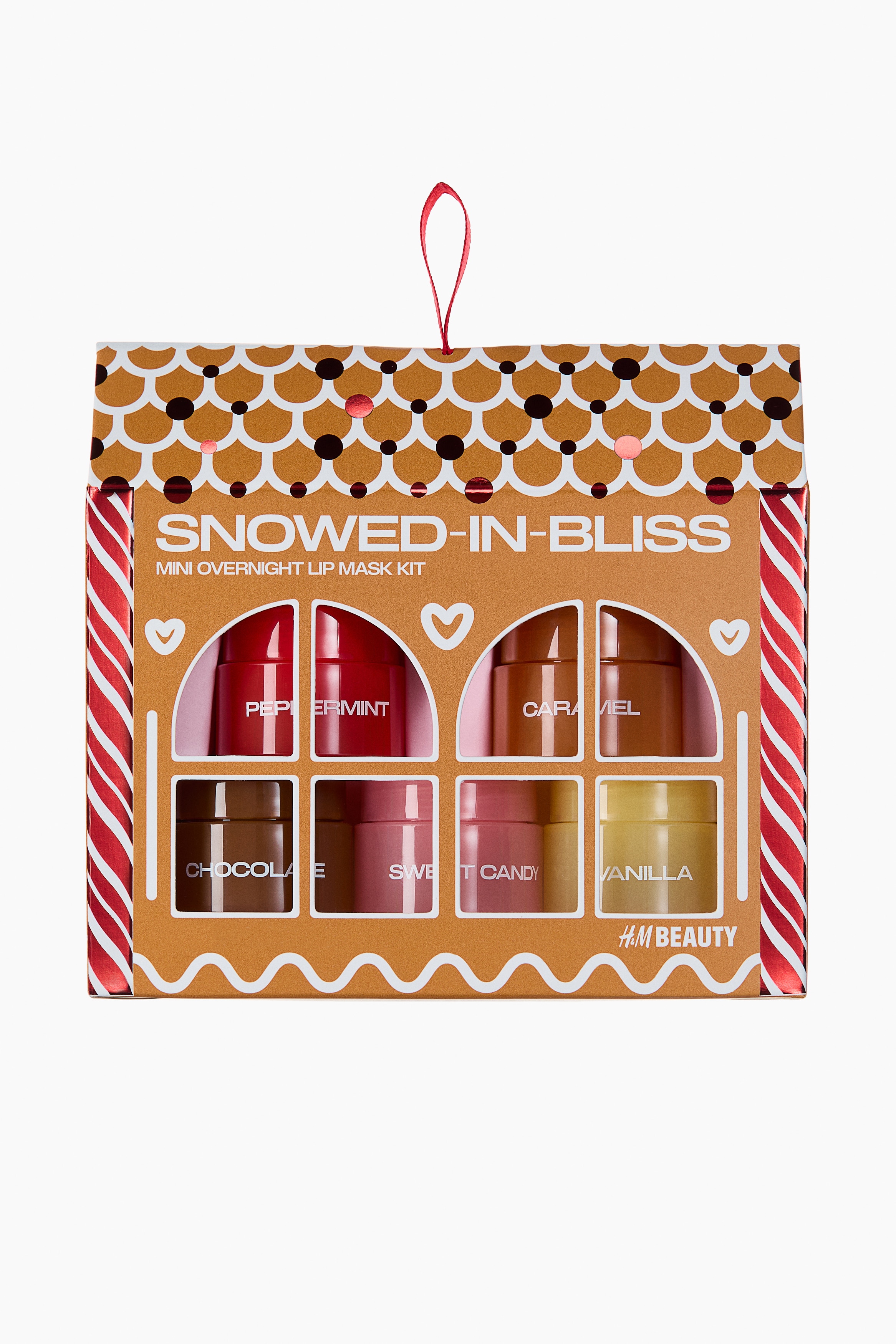 Mini maschere labbra 5 pezzi Rosso/marrone/rosa  - H&M