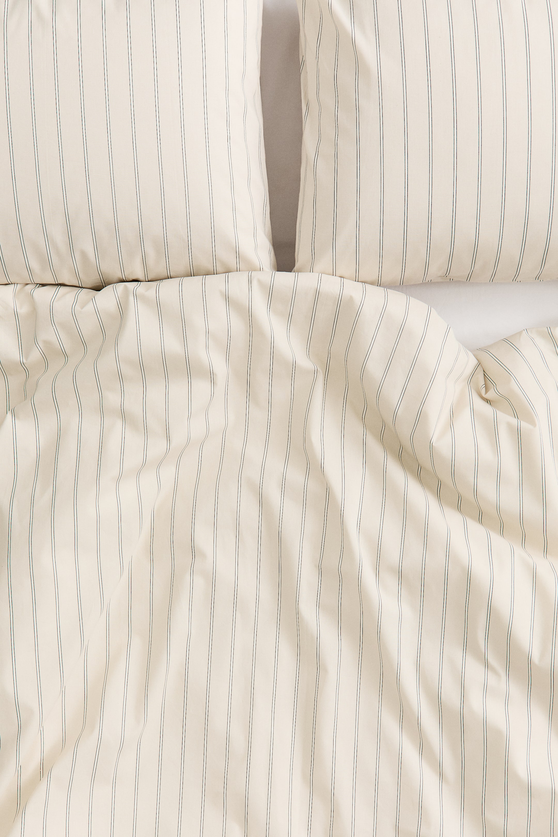 Striped King/Queen Duvet Cover Set