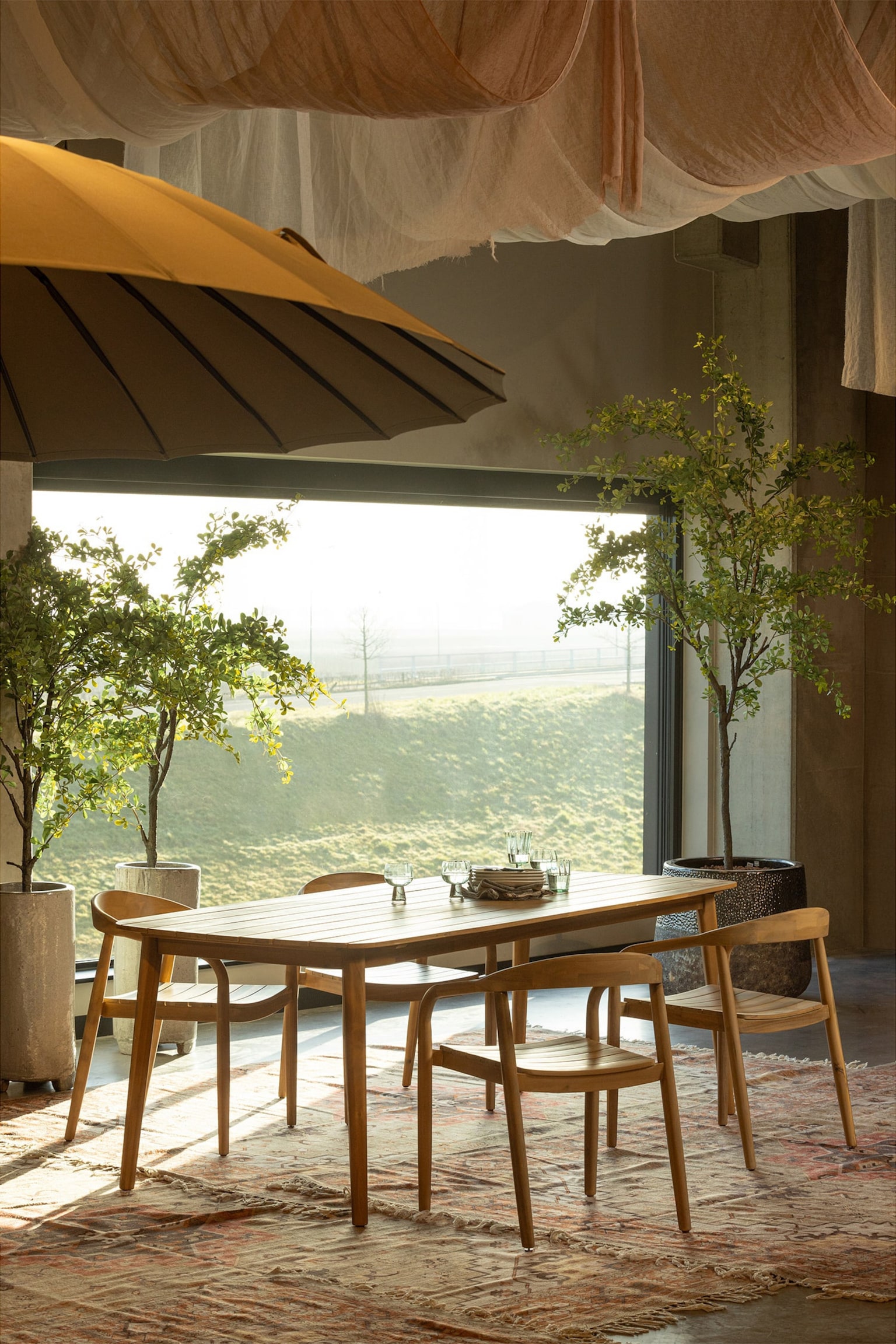 Kris Tuin Tafel - Naturel - 1