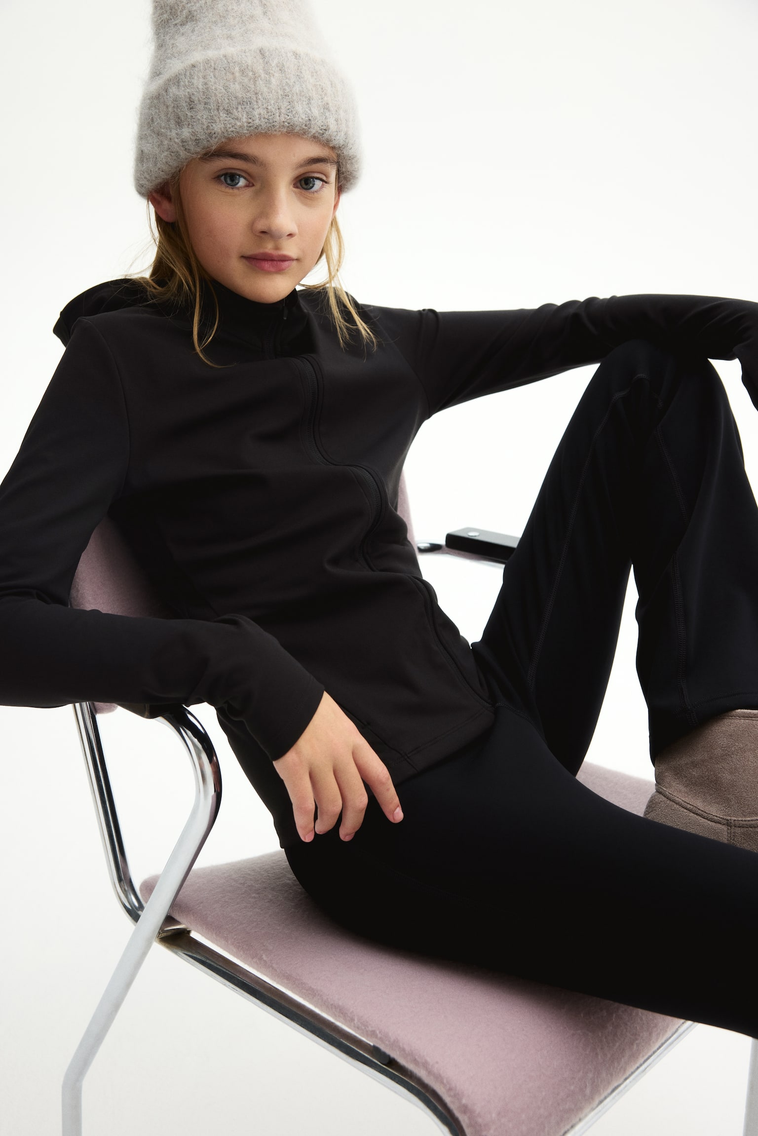 Sports jacket with SoftMove™ - Black/Dark blue - 4