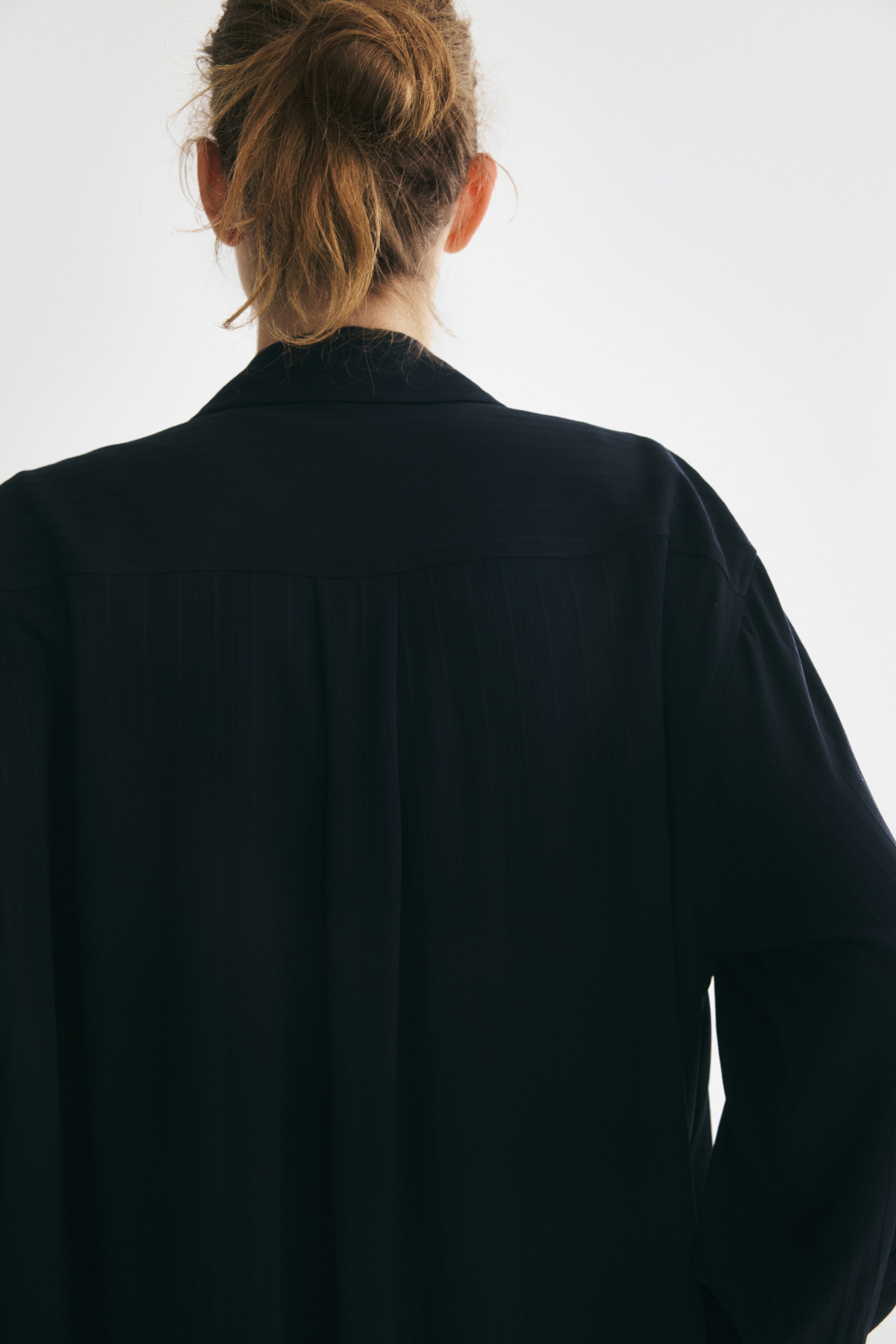 Chemise grande taille en viscose