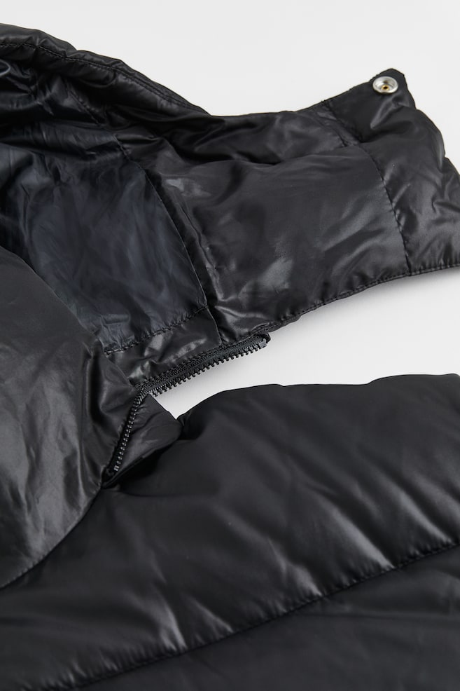 Oversized Fit Puffer jacket - Black/Khaki green - 9