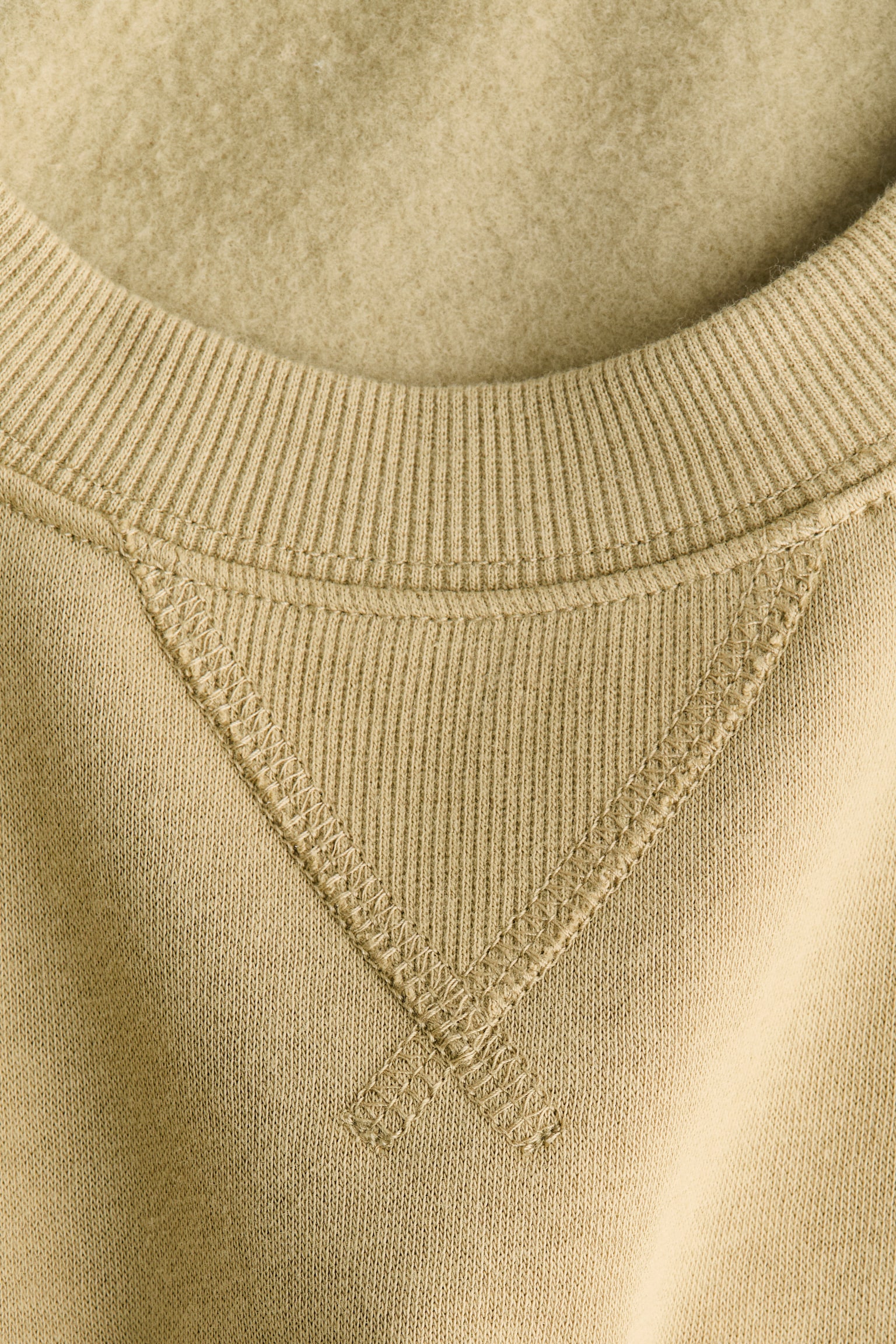 Женская толстовка H&M Sweatshirt with Motif, цвет: Бежевый — фото 5