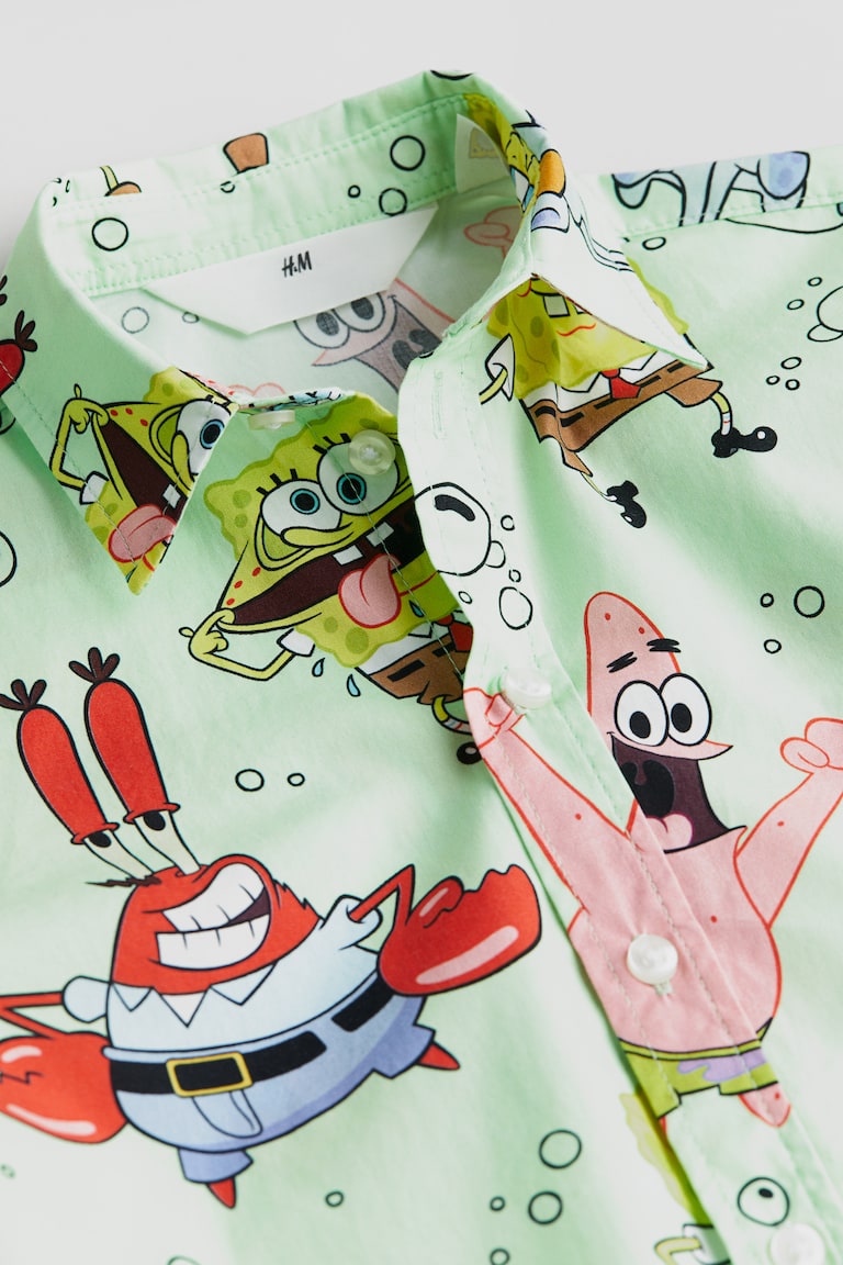 Spongebob Squarepants Camicia Spongebob H&m Spongebob Polos De