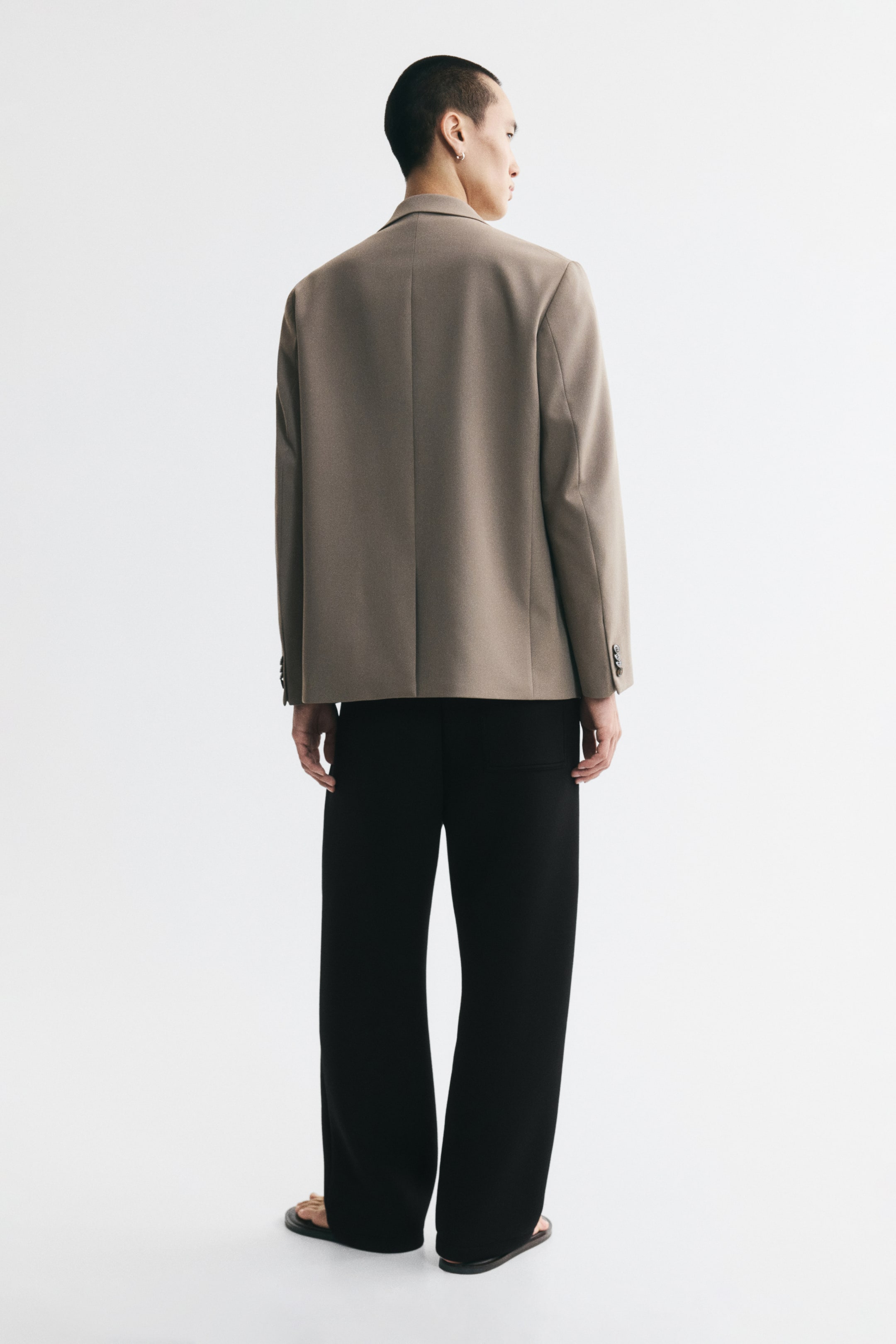 Relaxed-Fit Barrel-Leg Scuba Joggers