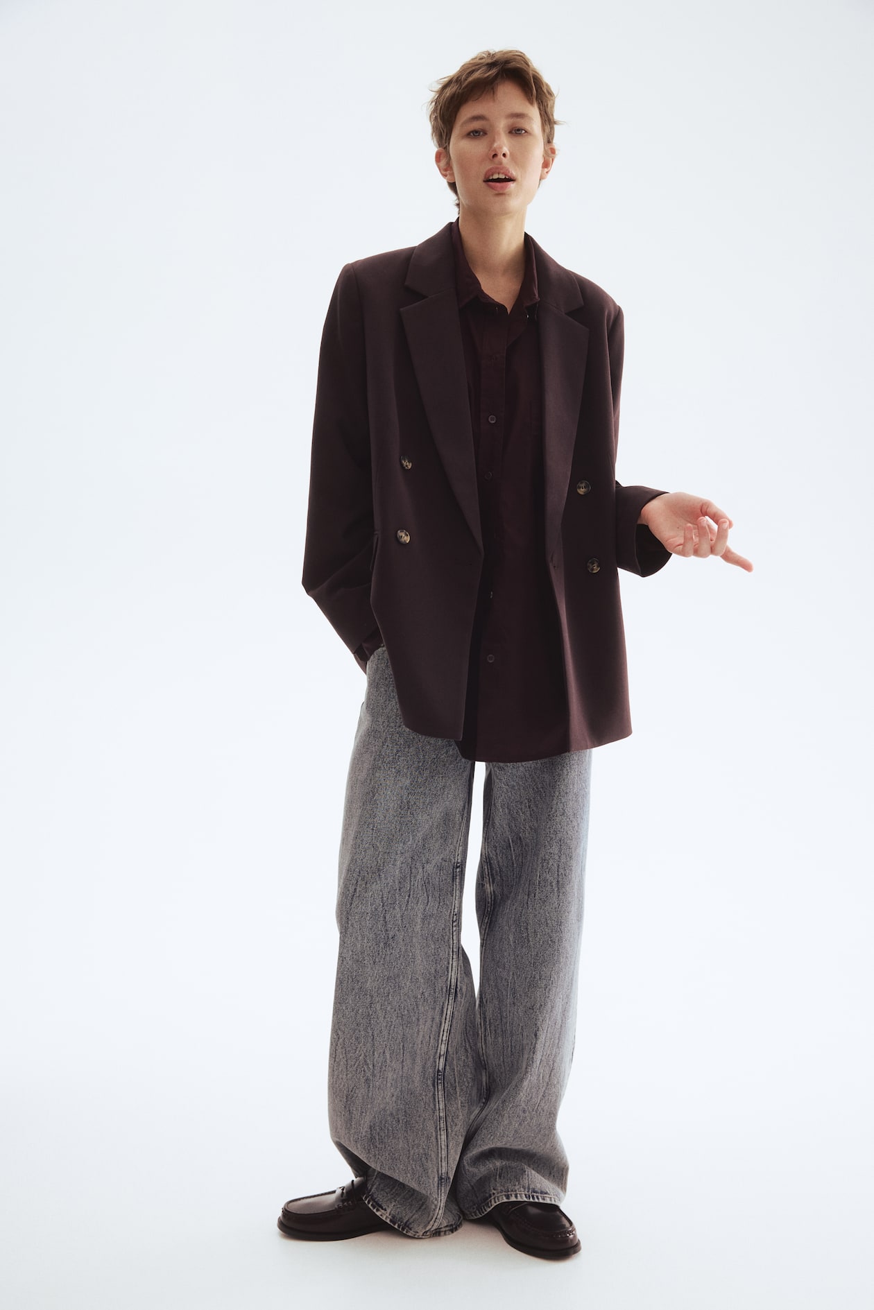 Double-Breasted Blazer