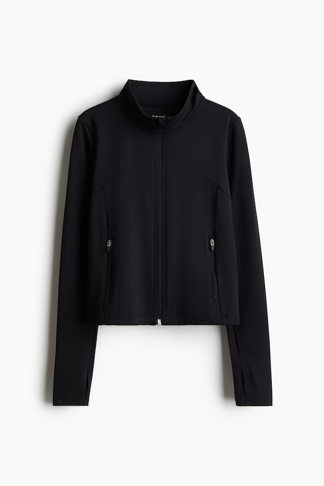 Sportjacke mit SoftMove™ - Schwarz - 1