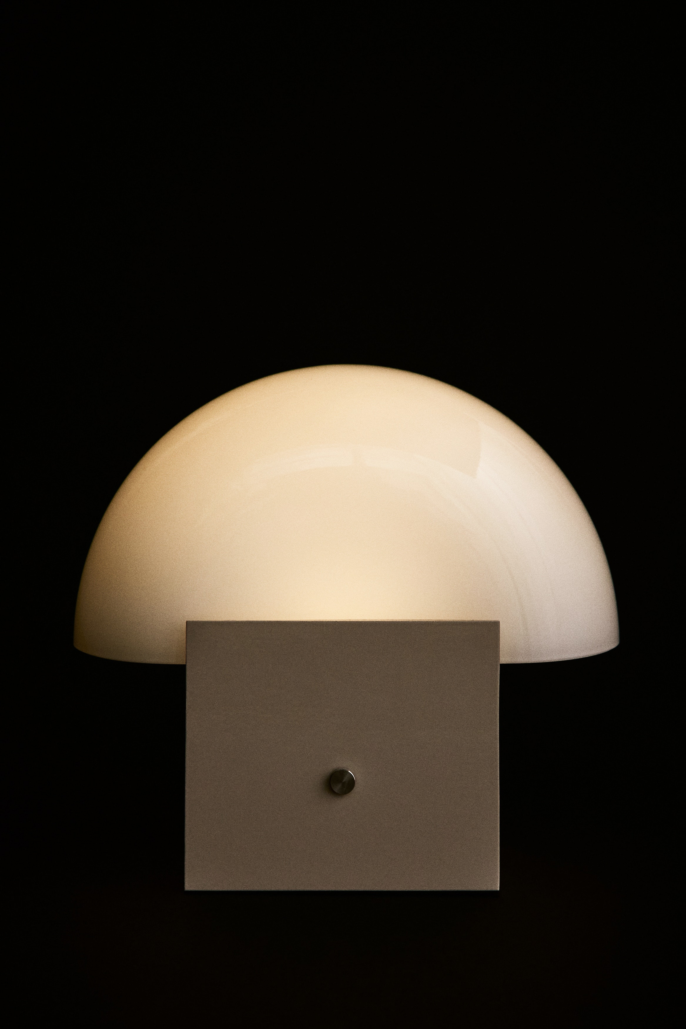 Oplaadbare tafellamp - Lichtbeige/Lichtbeige/zilverkleurig/Lichtbeige/zilverkleurig