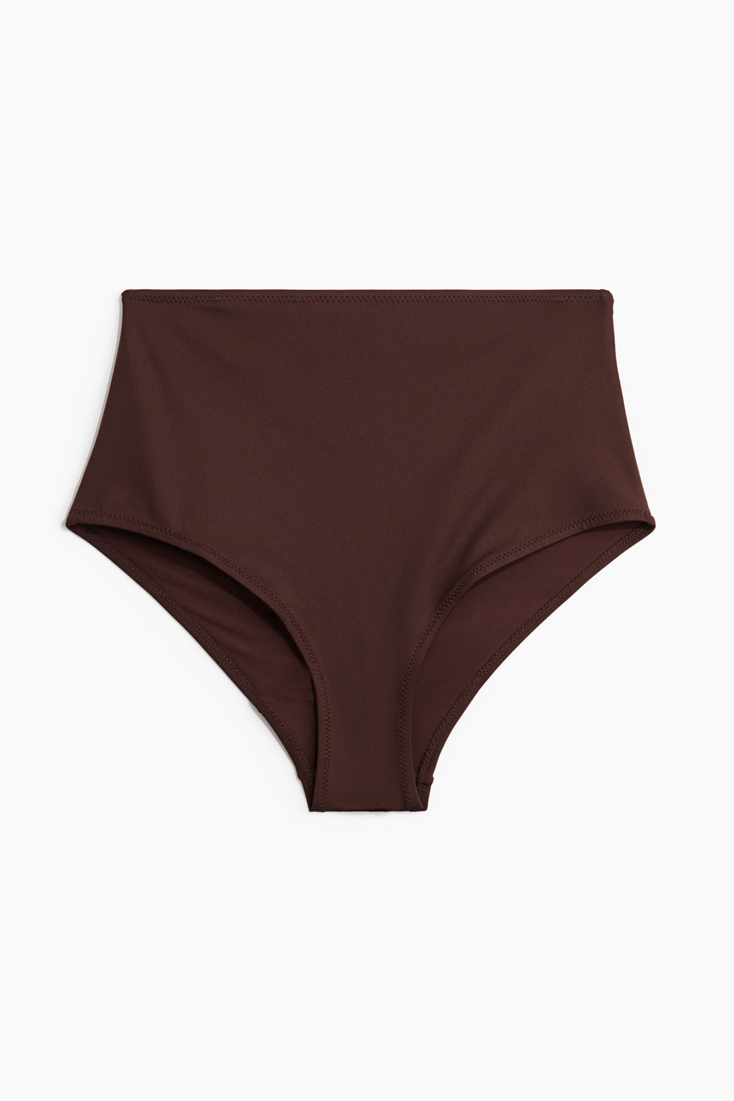 Bikini Altı High Waist - Koyu kahverengi/Mavi/Koyu kırmızı/Açık sarı/Beyaz/Siyah/Açık bej/Leopar desenli