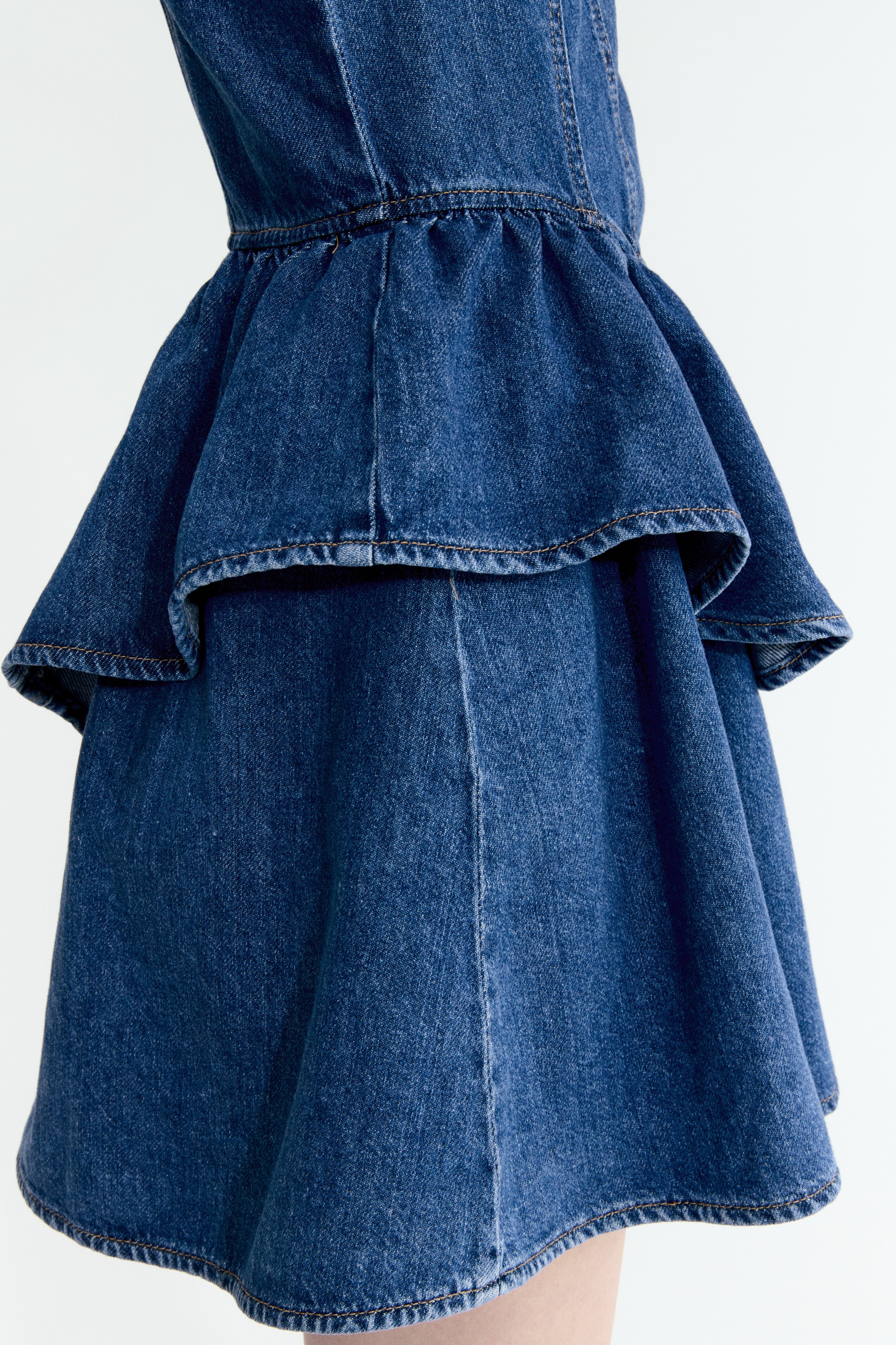 Robe Jean Femme H&M Taille 38 - Longueur 89/95 Cm - Occasion Très Bon état