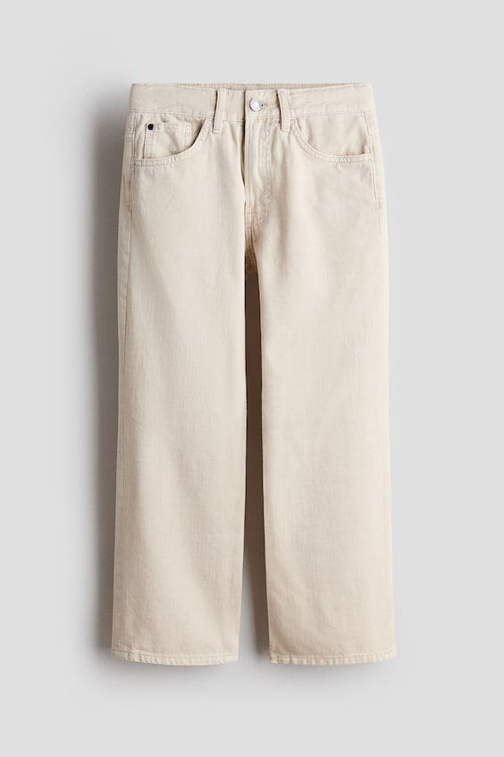 Детские брюки H&M Cotton Twill Pants