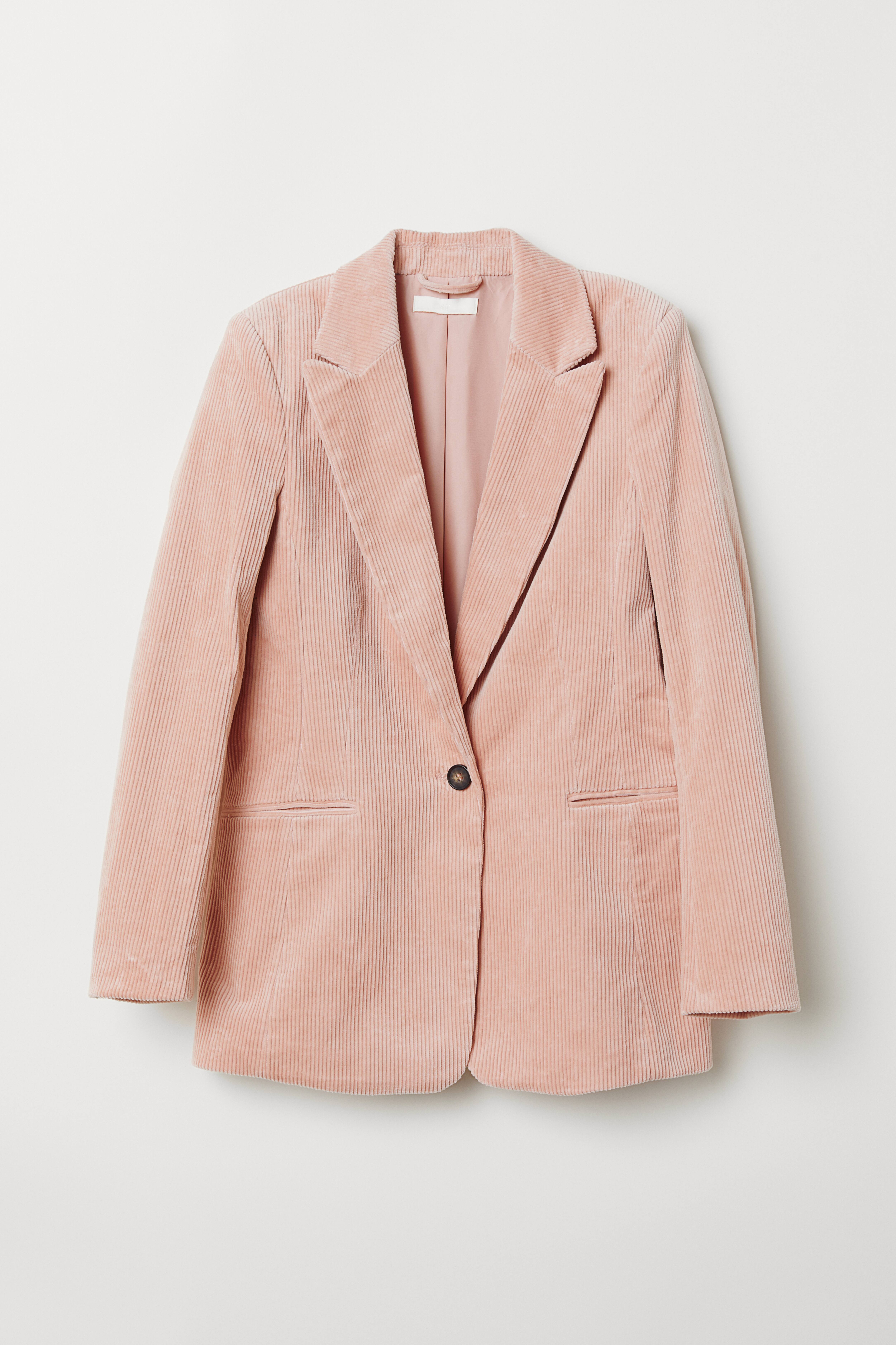 Blazer velours fashion femme h&m