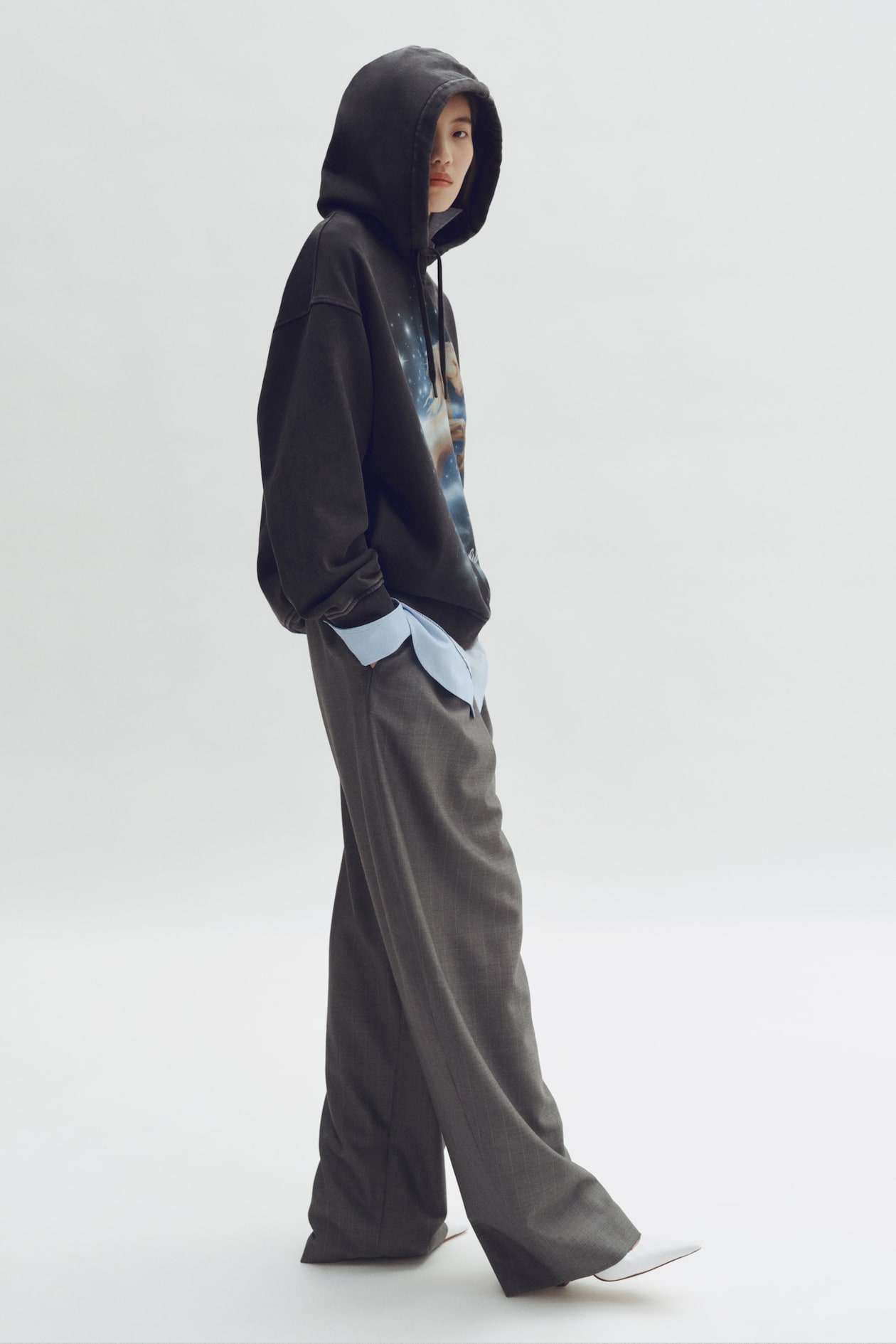 Printed Cotton Hoodie - image 2