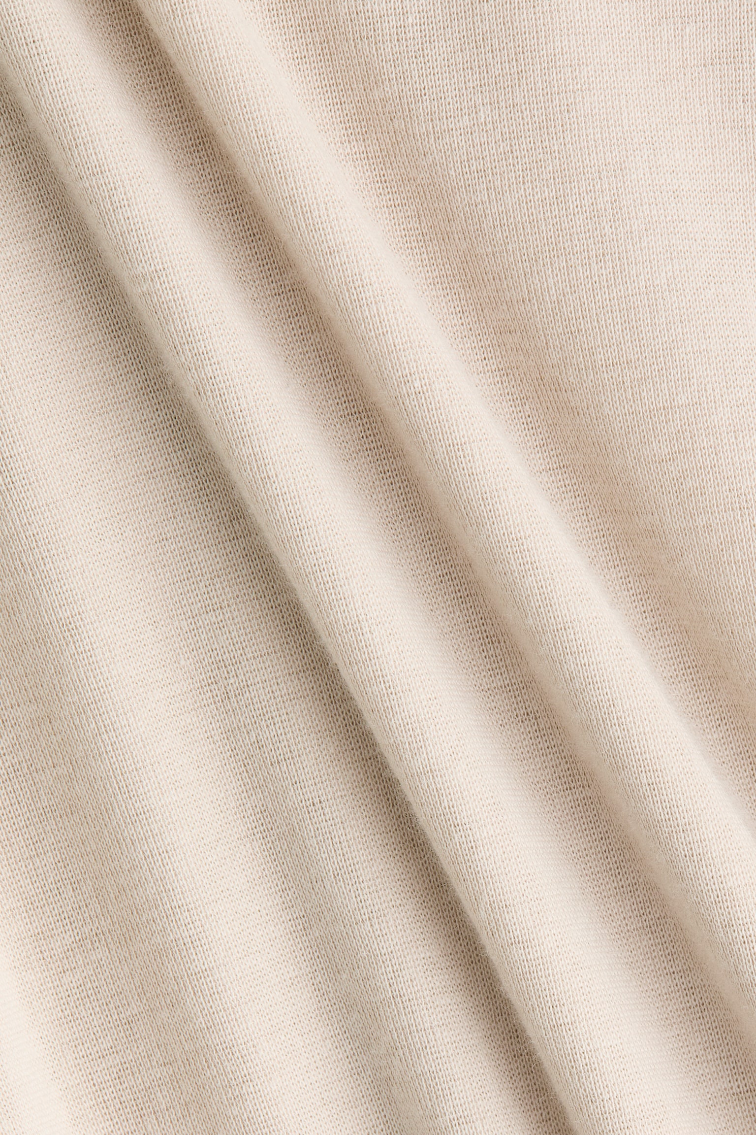 Трикотажний топ із бавовни піма - Світло-бежевий/Білий/Чорний/Приглушений темно-рожевий/Блідо-жовтий/Темно-зелений хакі - 2